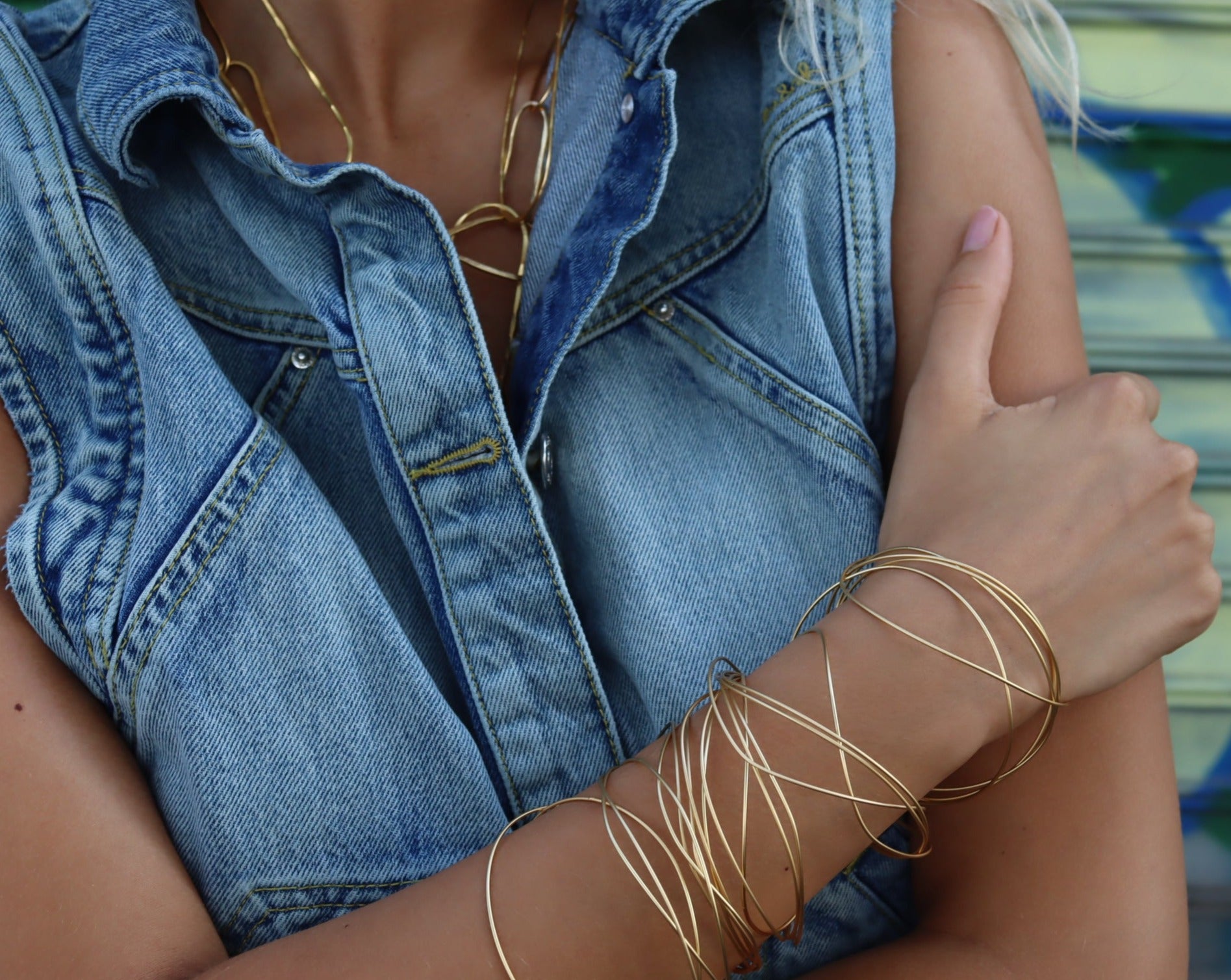 מארז 12 צמידי עבודת יד כסף