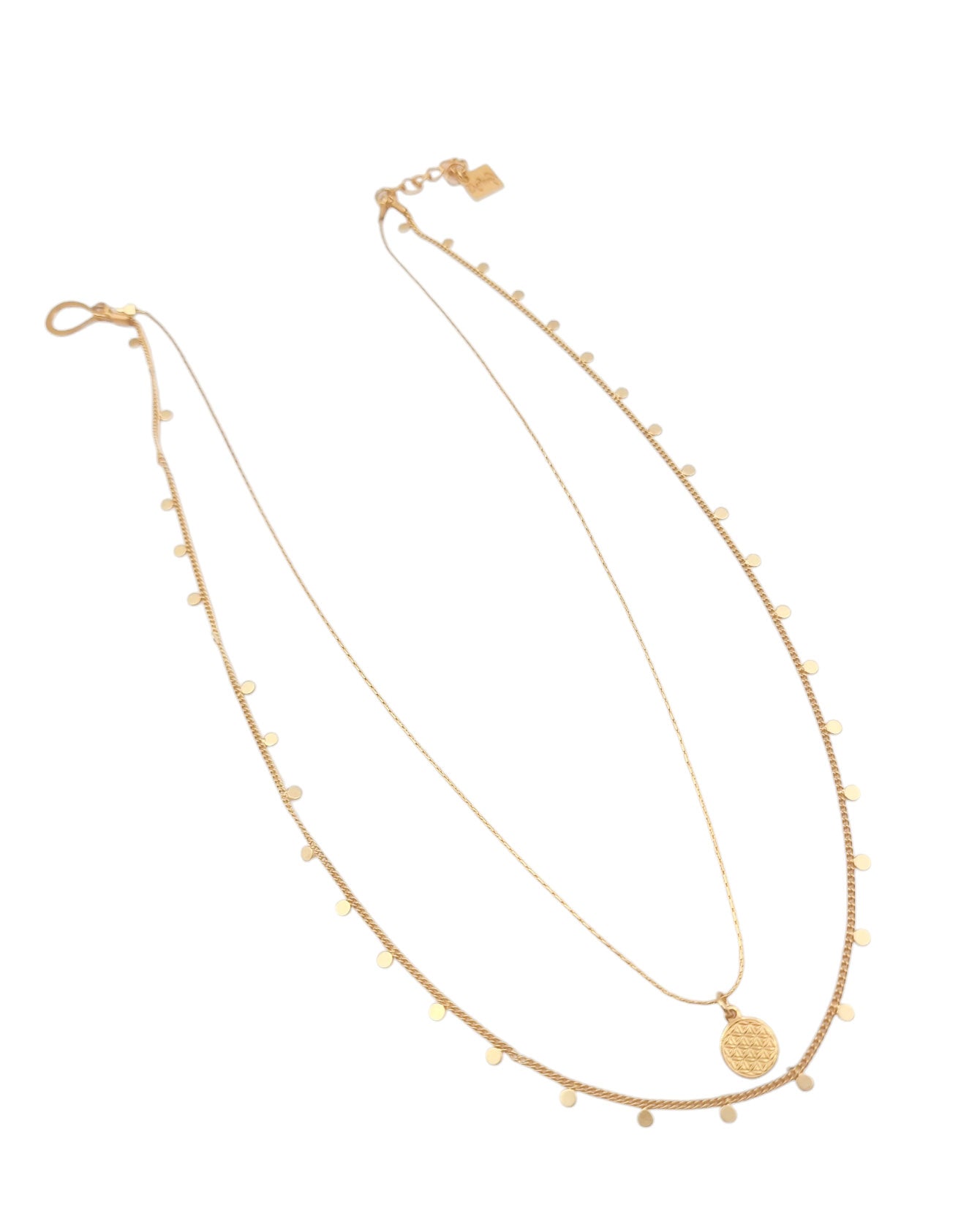 שרשרת דאבל כדוריות מטבע