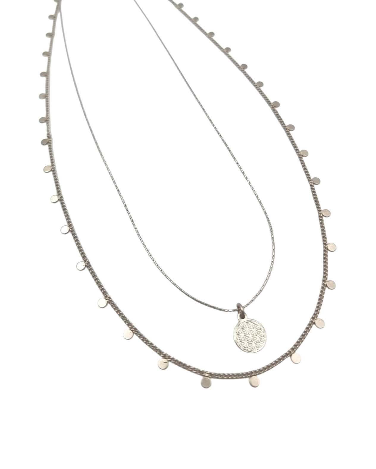 שרשרת דאבל כדוריות מטבע