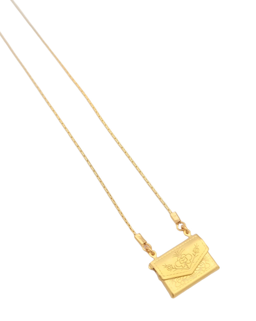 שרשרת מעטפה מעוטרת נפתחת ארוכה