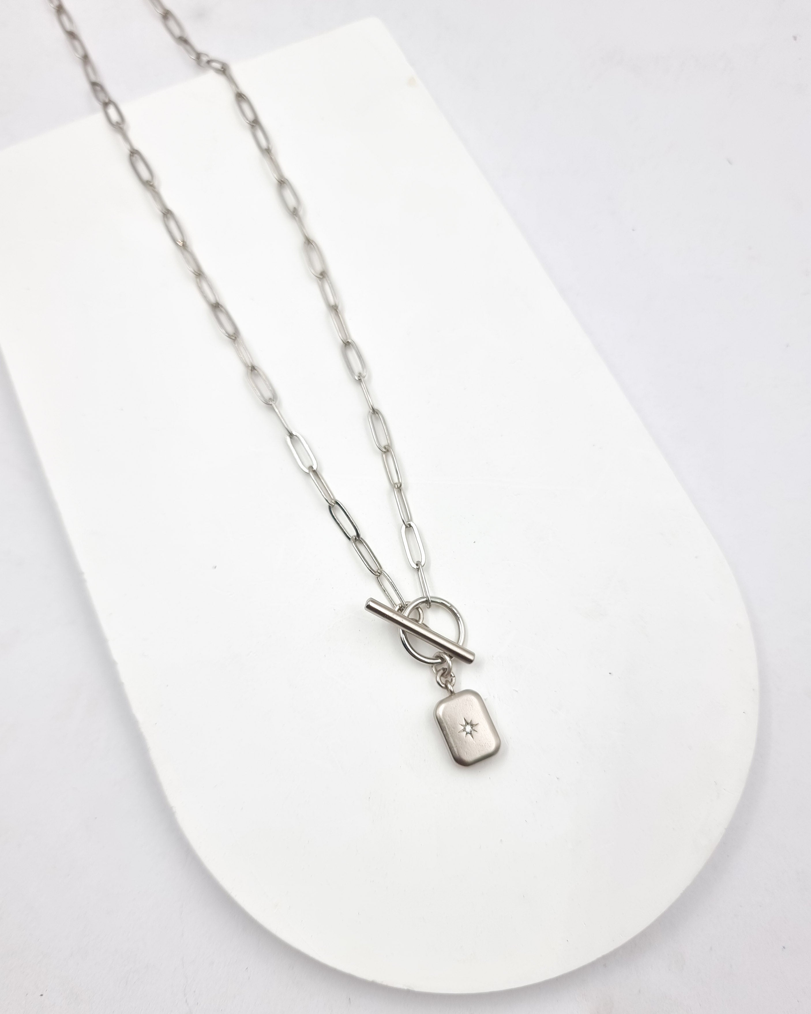 שרשרת מלבן משובץ