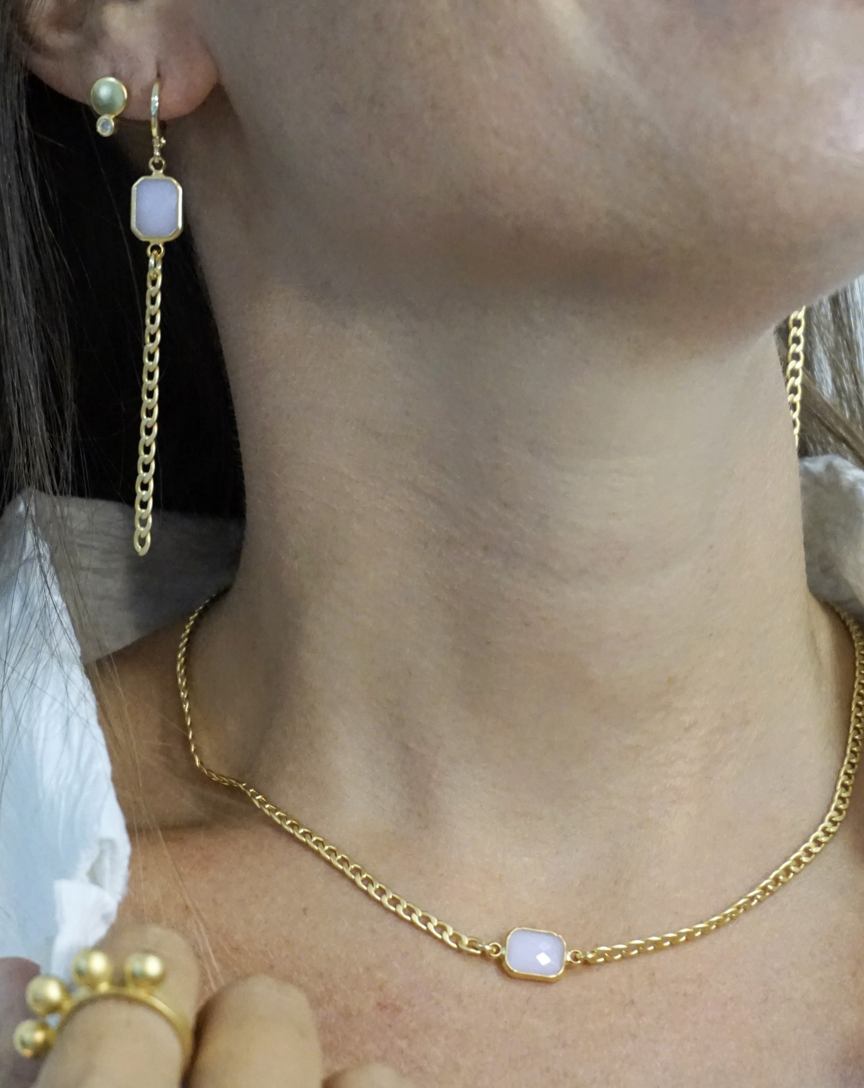 שרשרת גורמט מלבן