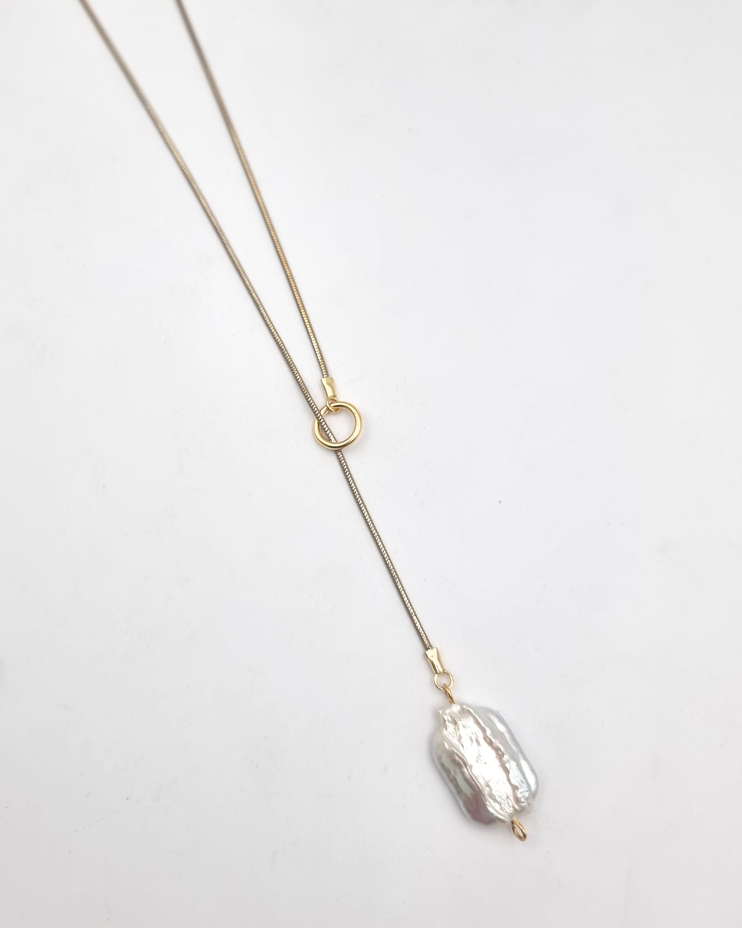 שרשרת עניבה פנינה פיראית