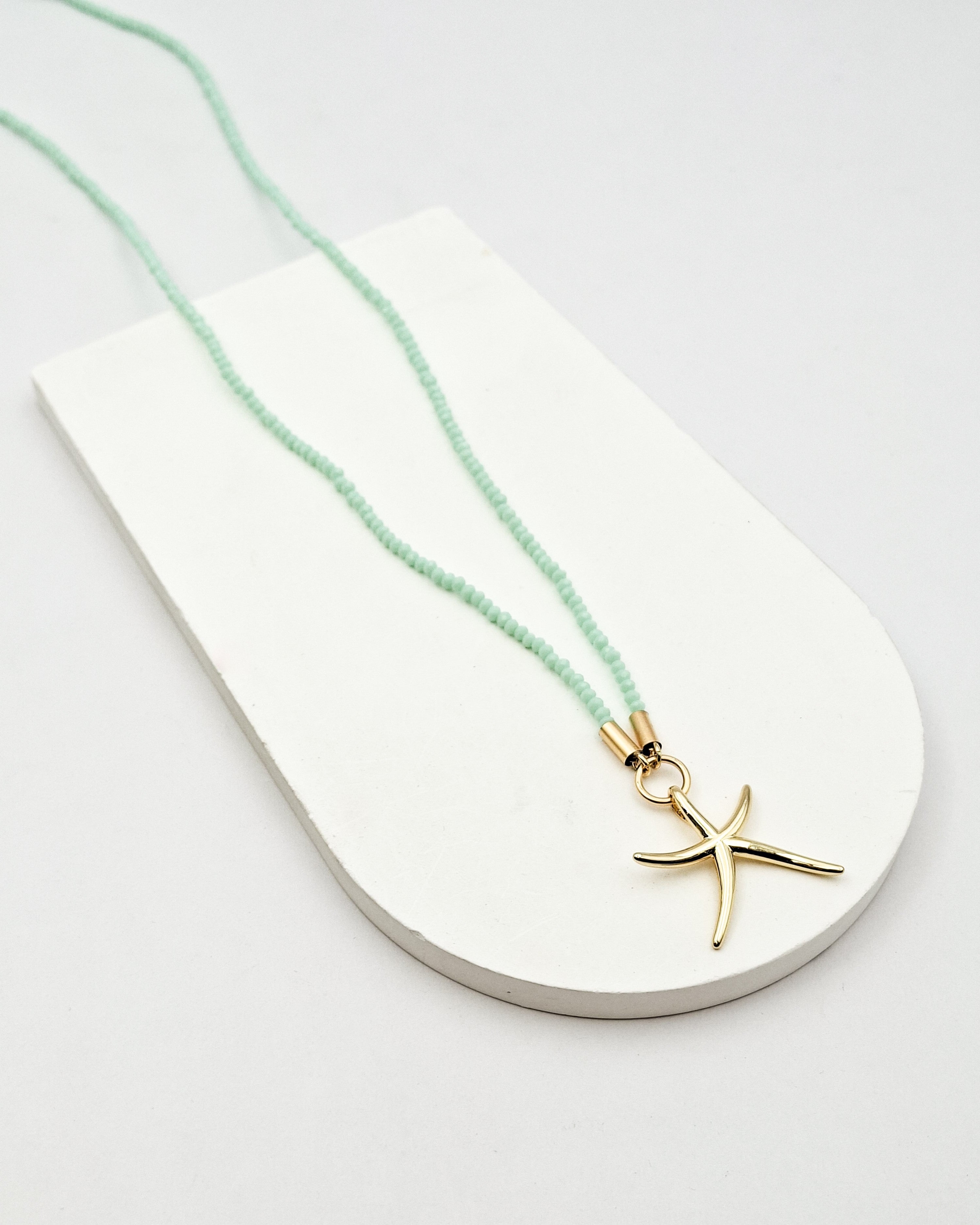 שרשרת קריסטלים ארוכה סטארפיש