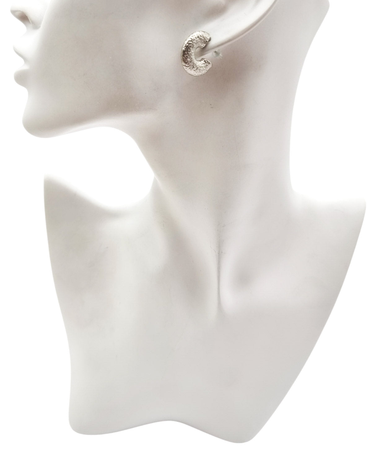 עגילי חישוק נגבה כסף