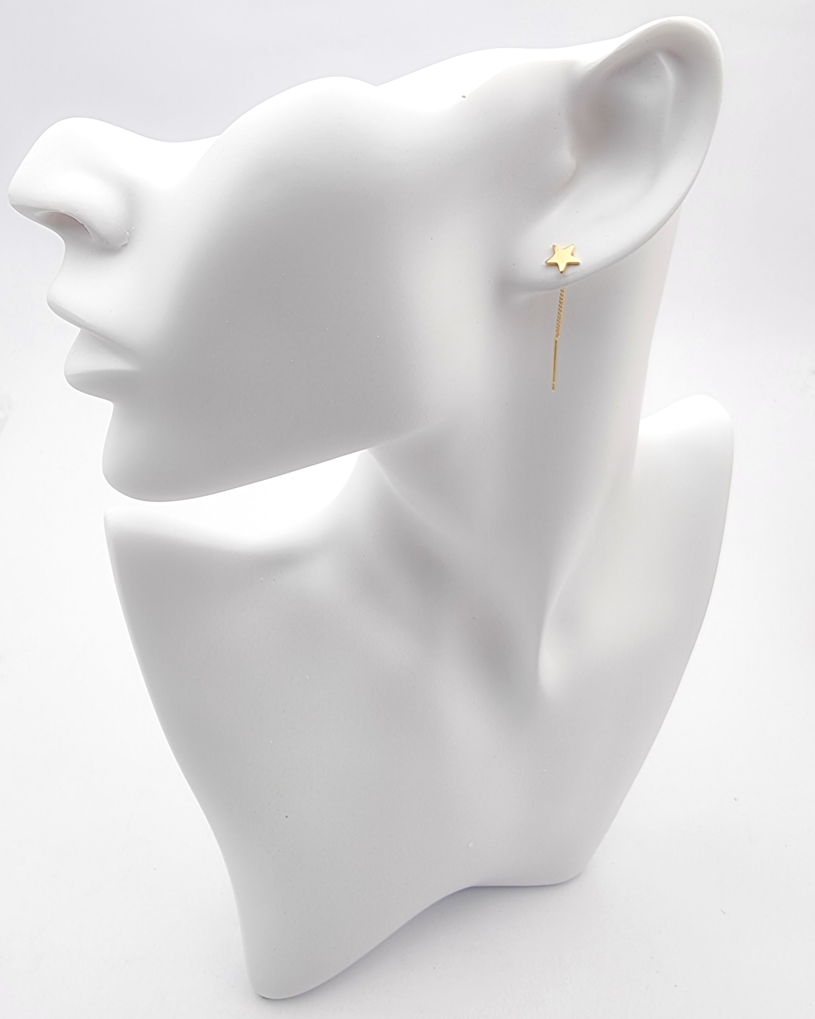 עגילי שרוך כוכבים