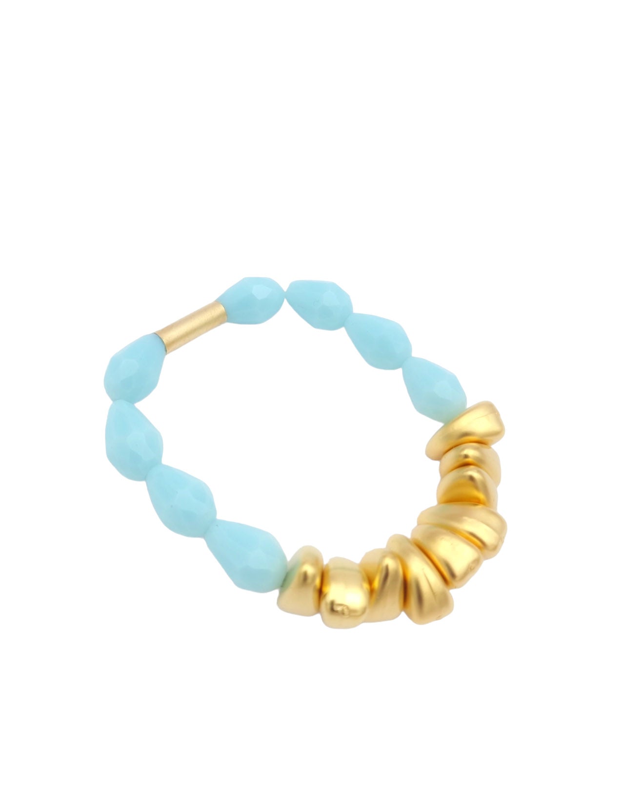 צמיד פלחים קריסטלים נמתח