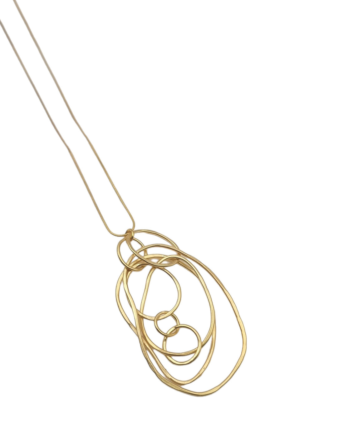 שרשרת לולאות עבודת יד זהב