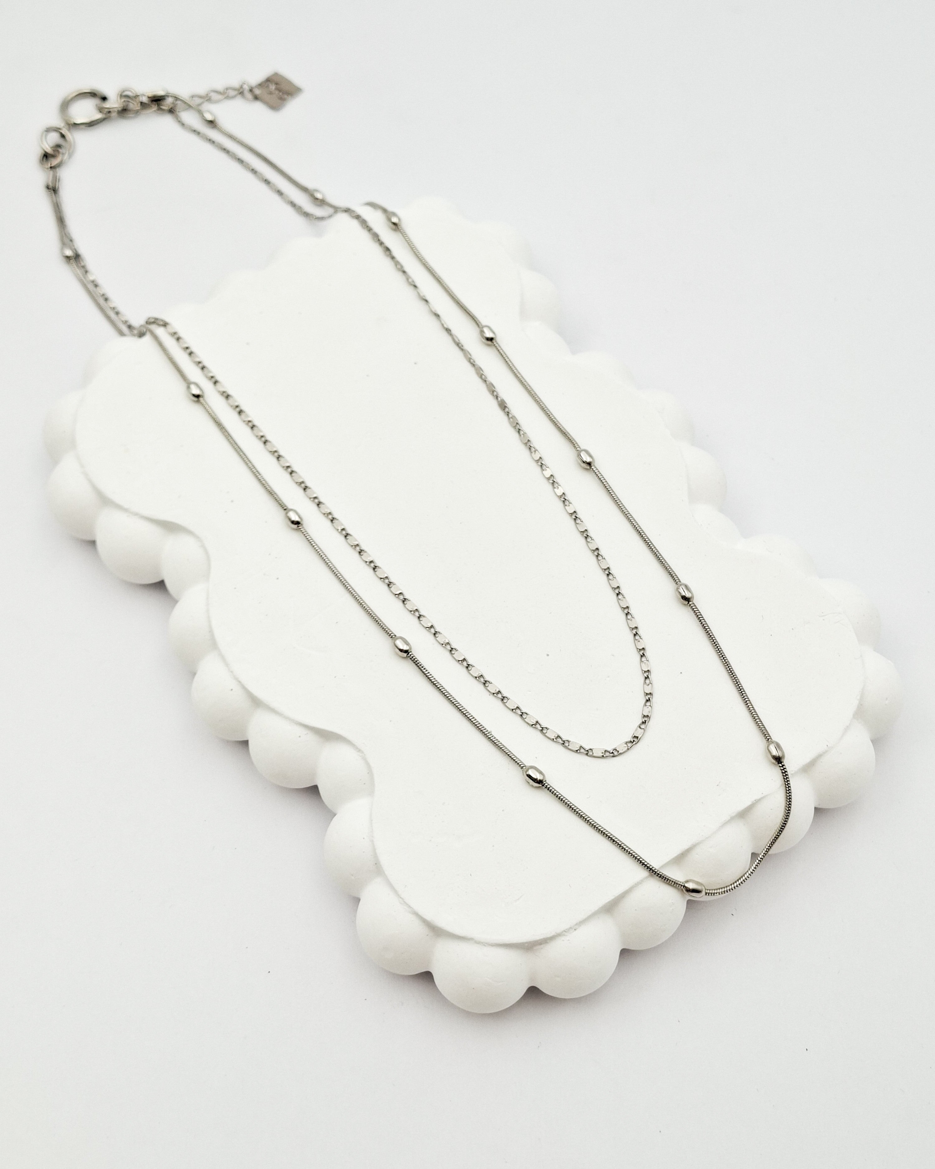 שרשרת דאבל נילה כסף