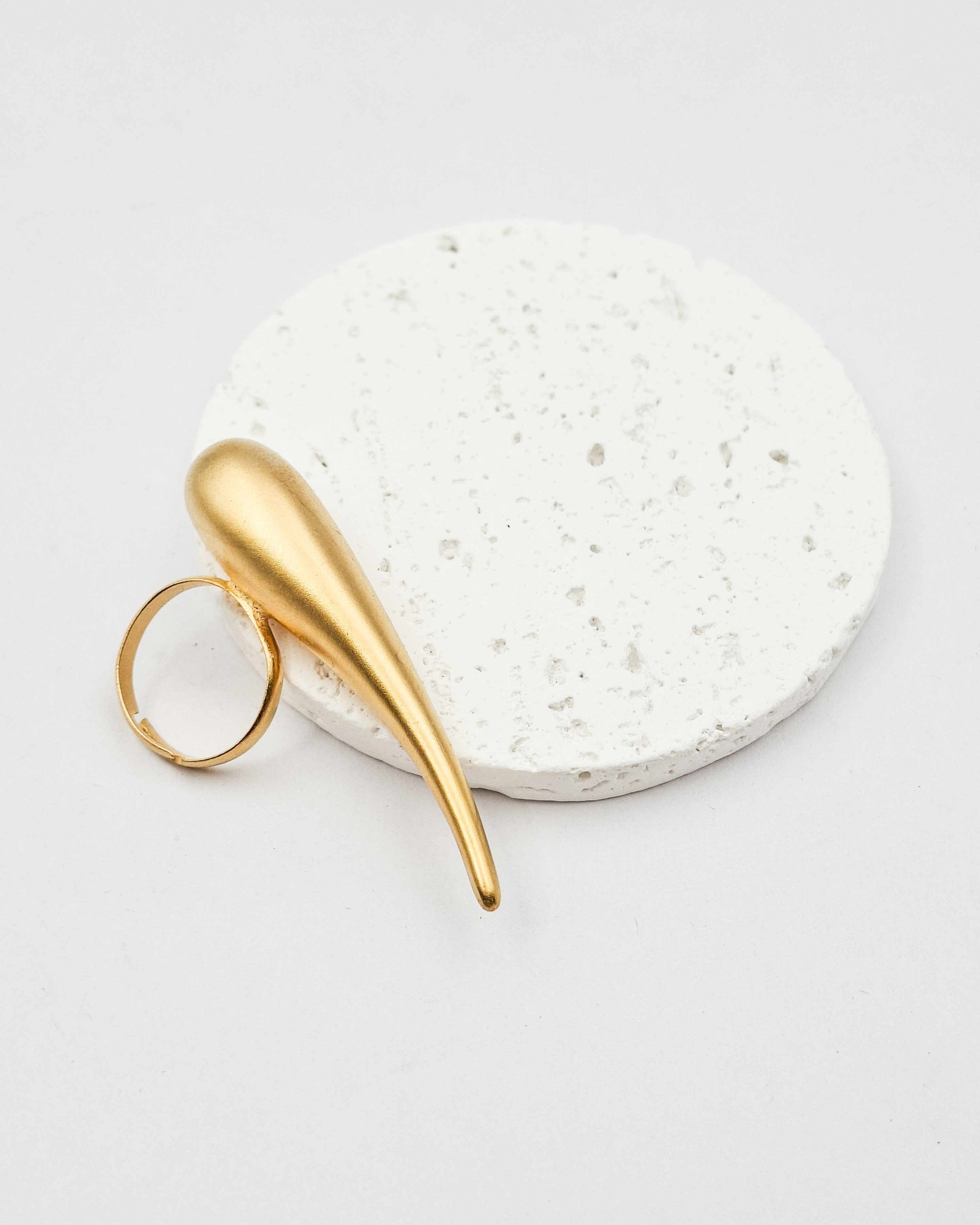 טבעת טיפה ארוכה מתכווננת