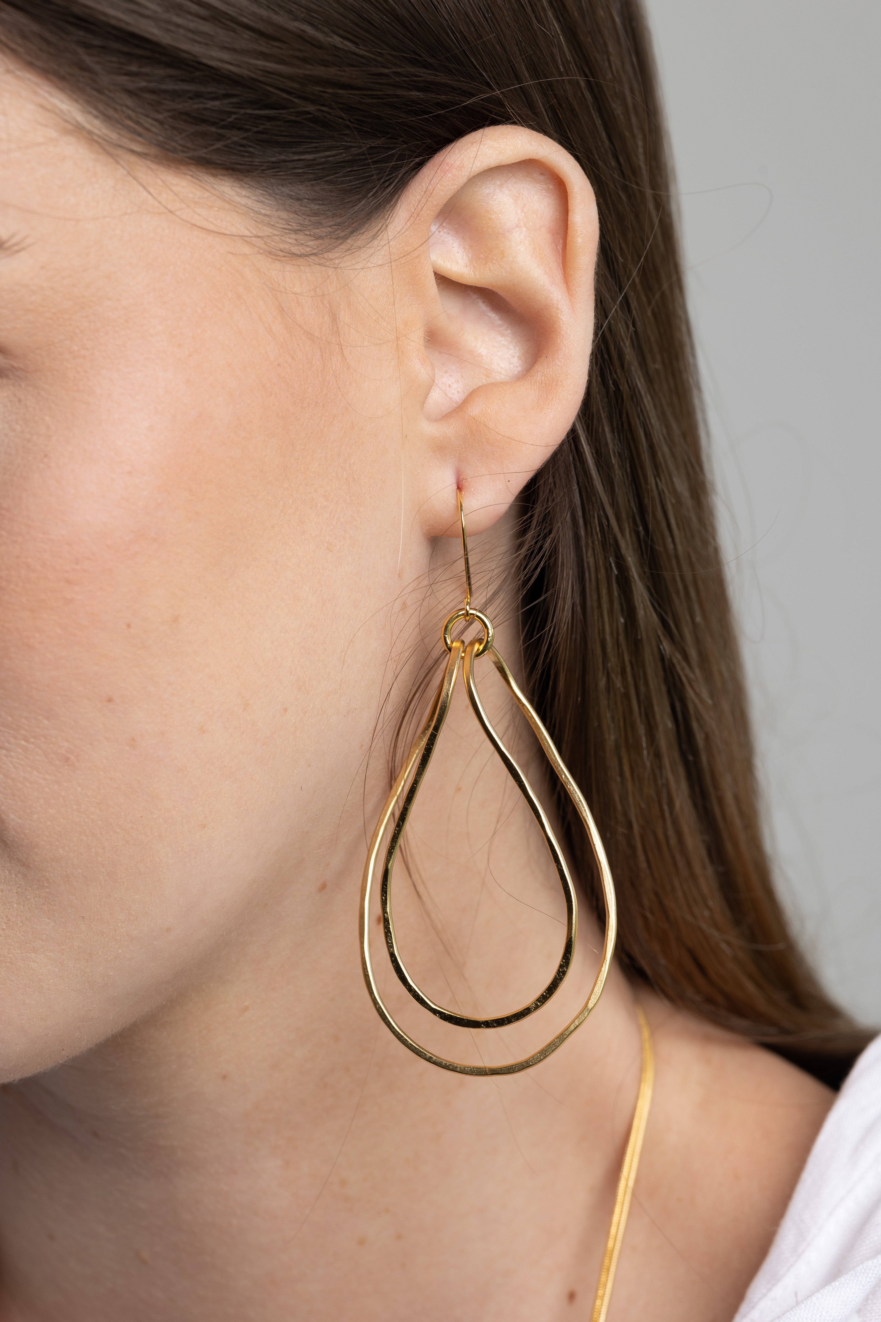 עגילי מונה עבודת יד