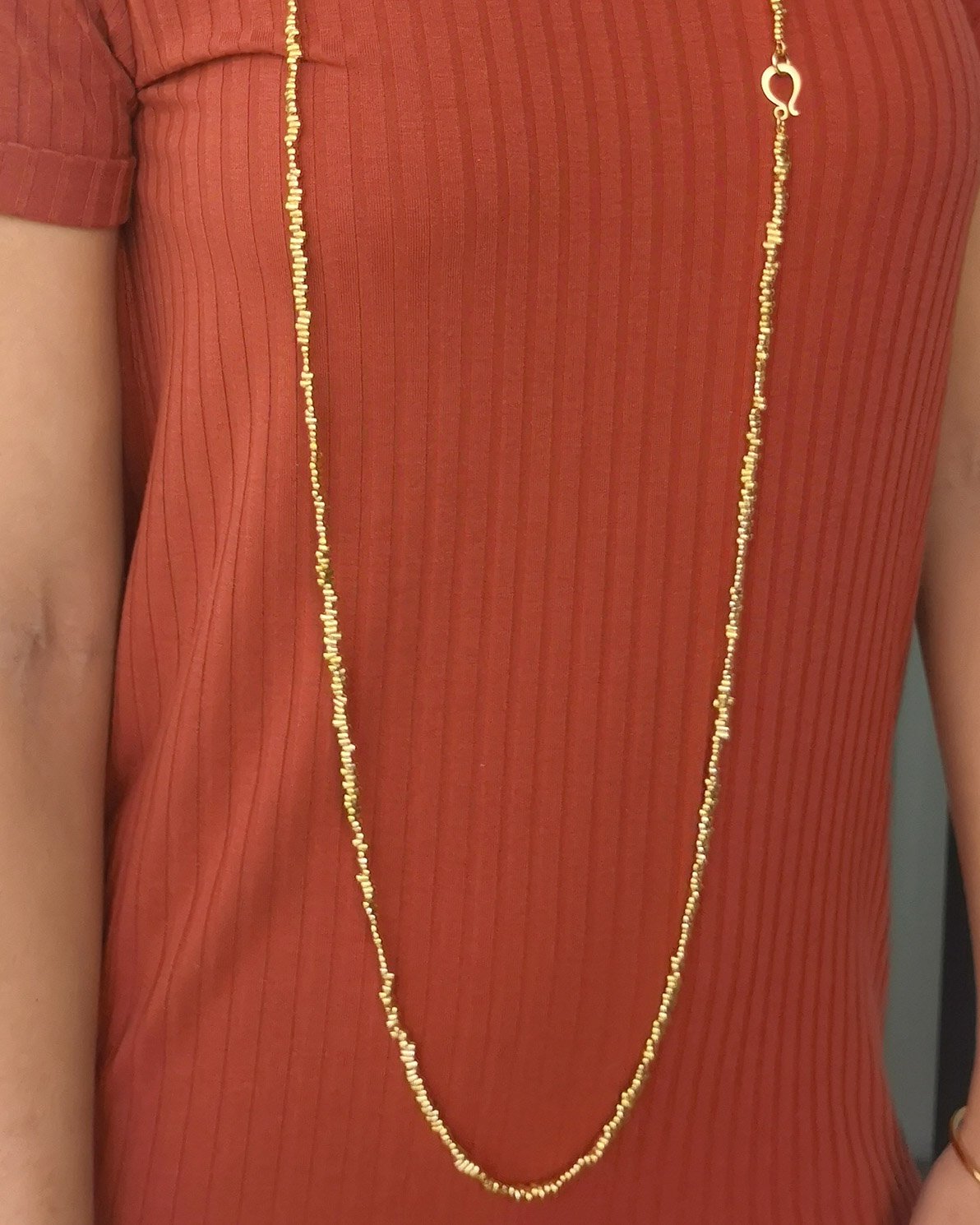 שרשרת פיתות עבודת יד ארוכה