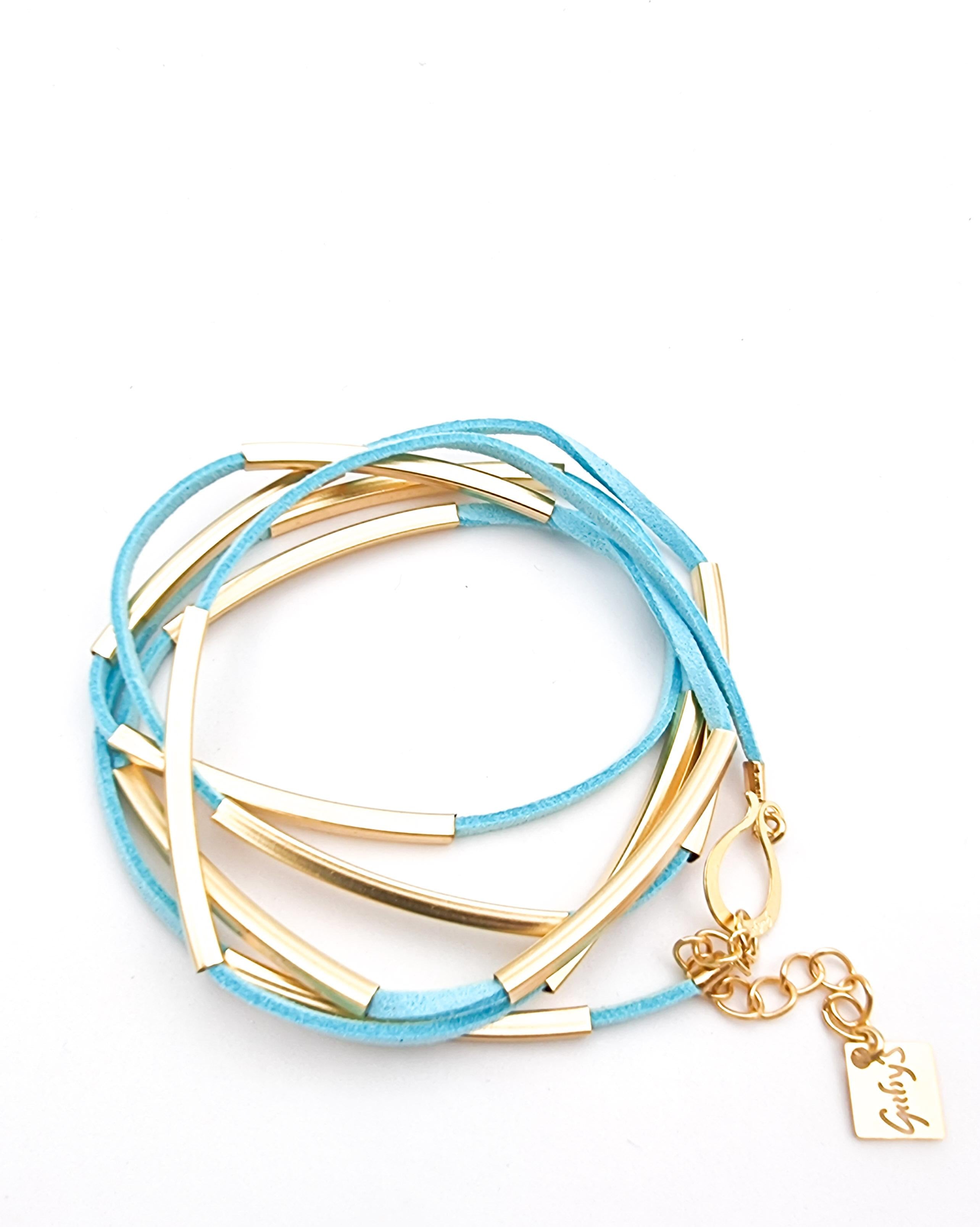 שרשרת צינורות כותנה מתלפפת