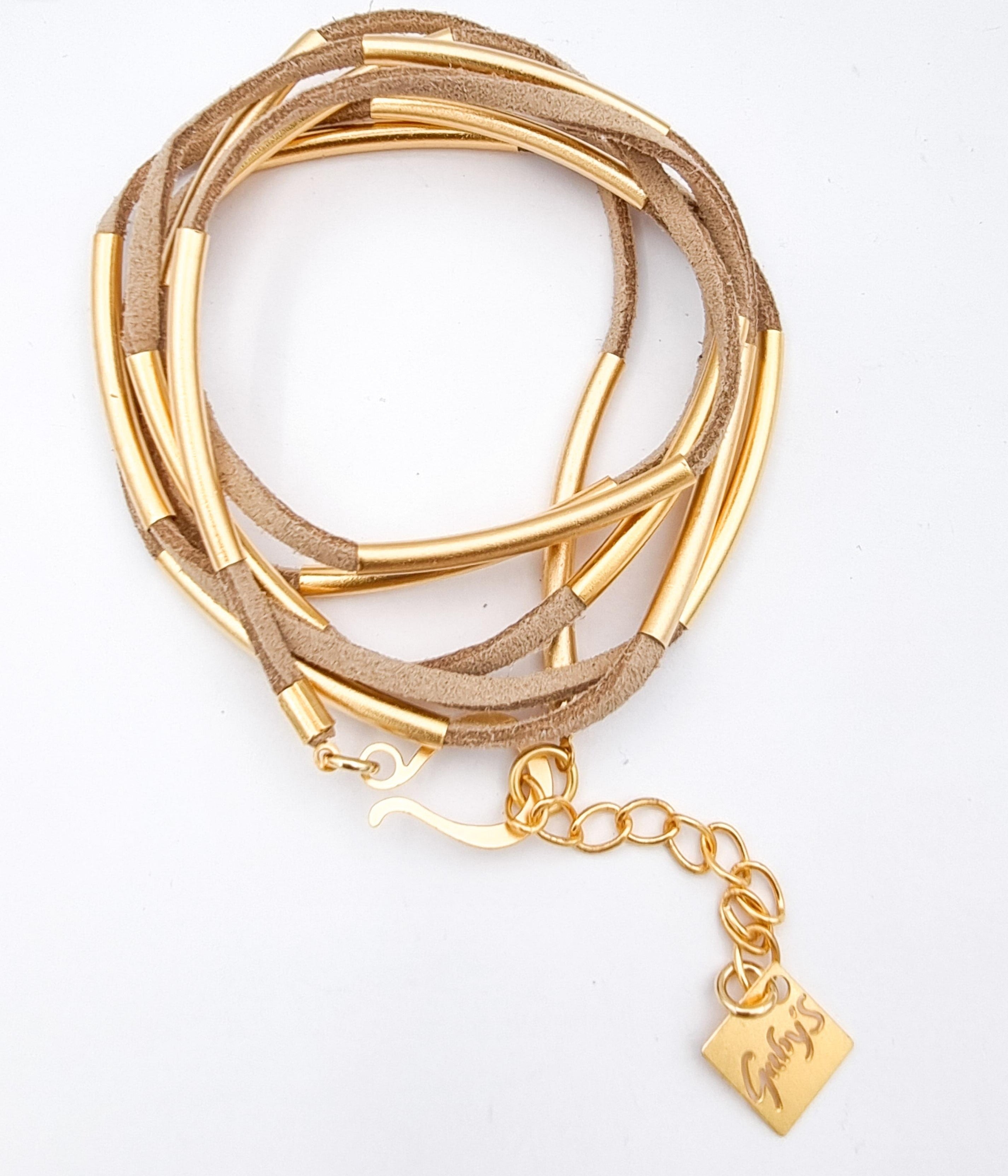 שרשרת צינורות כותנה מתלפפת