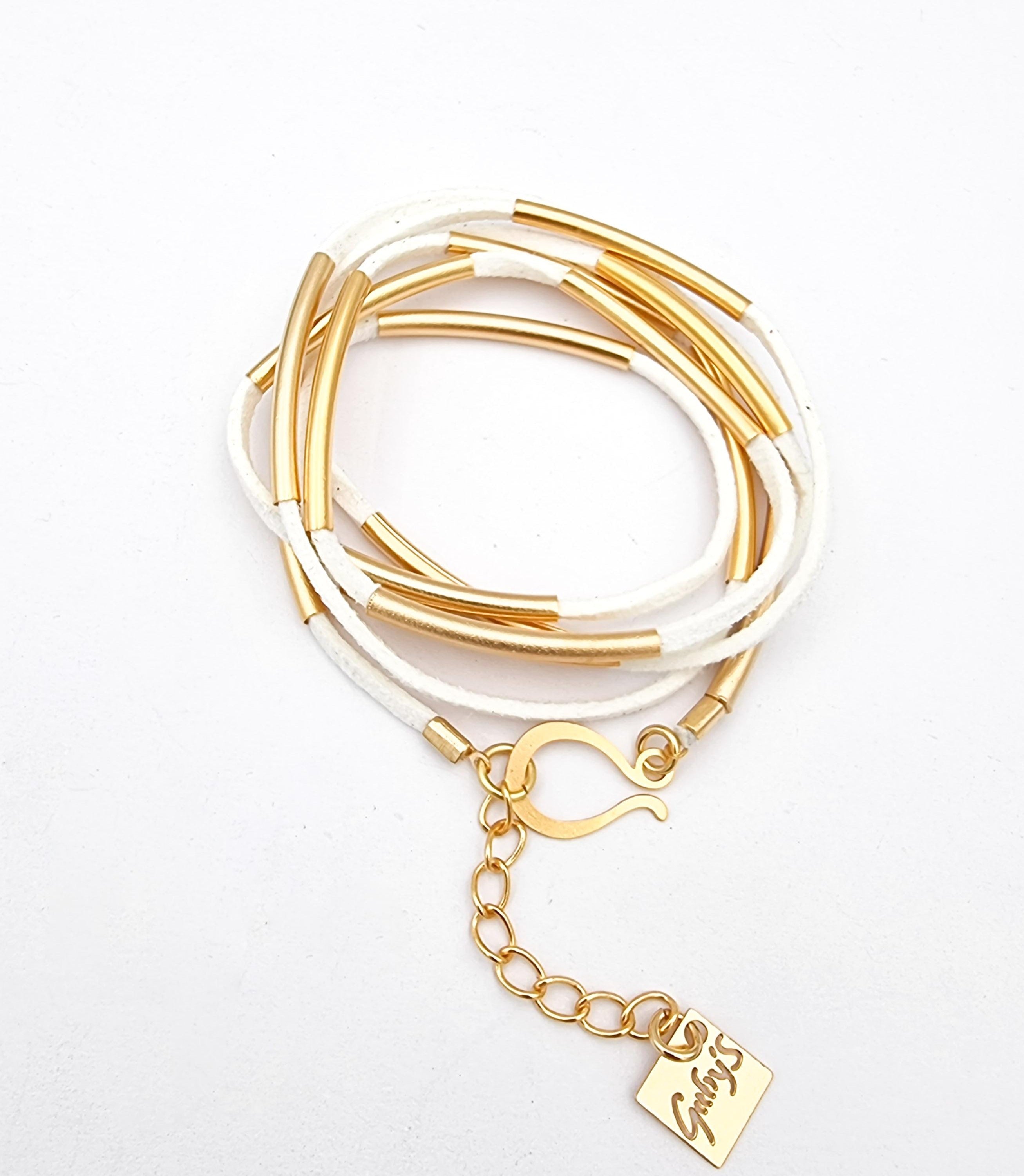 שרשרת צינורות כותנה מתלפפת