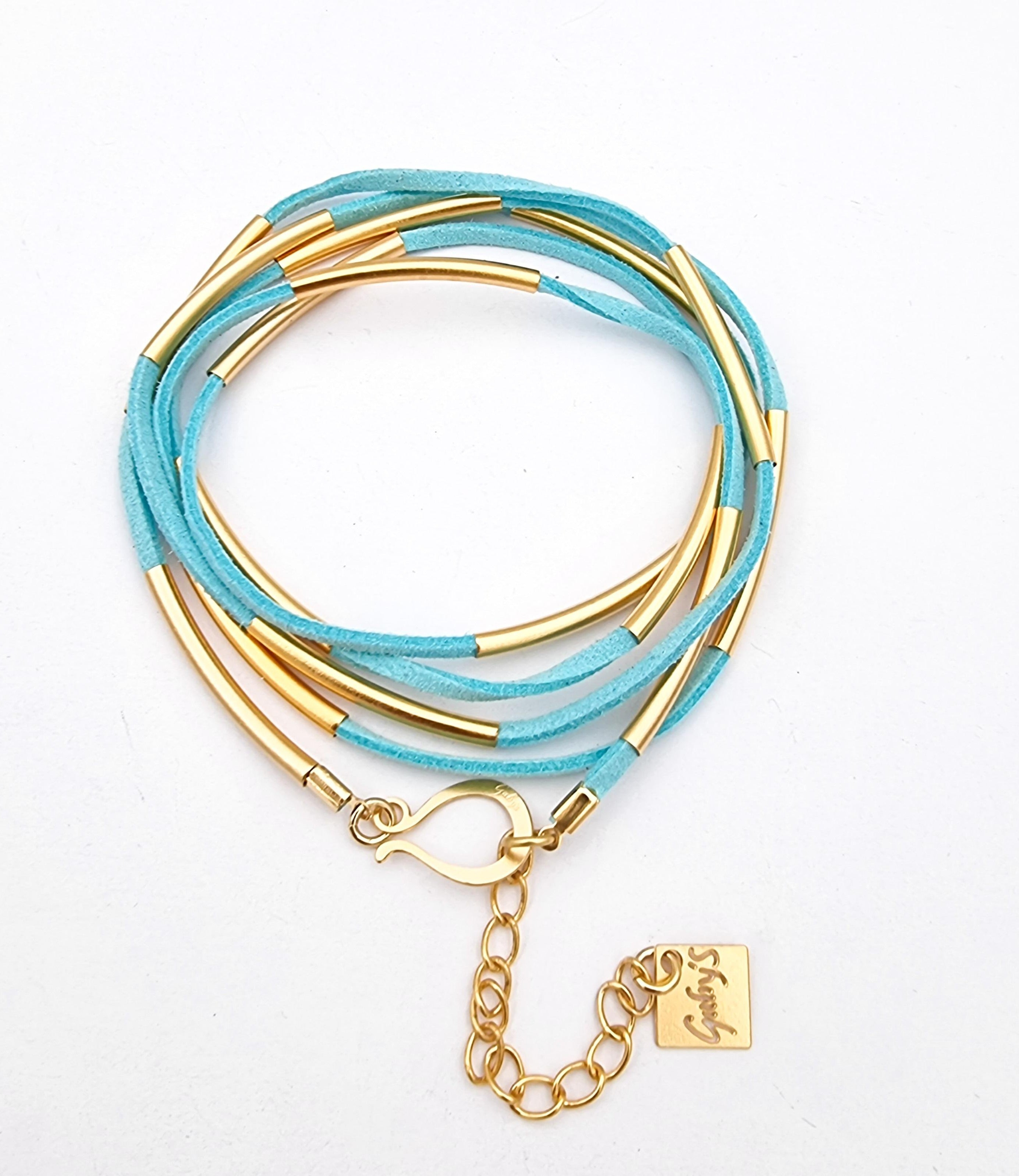 שרשרת צינורות כותנה מתלפפת