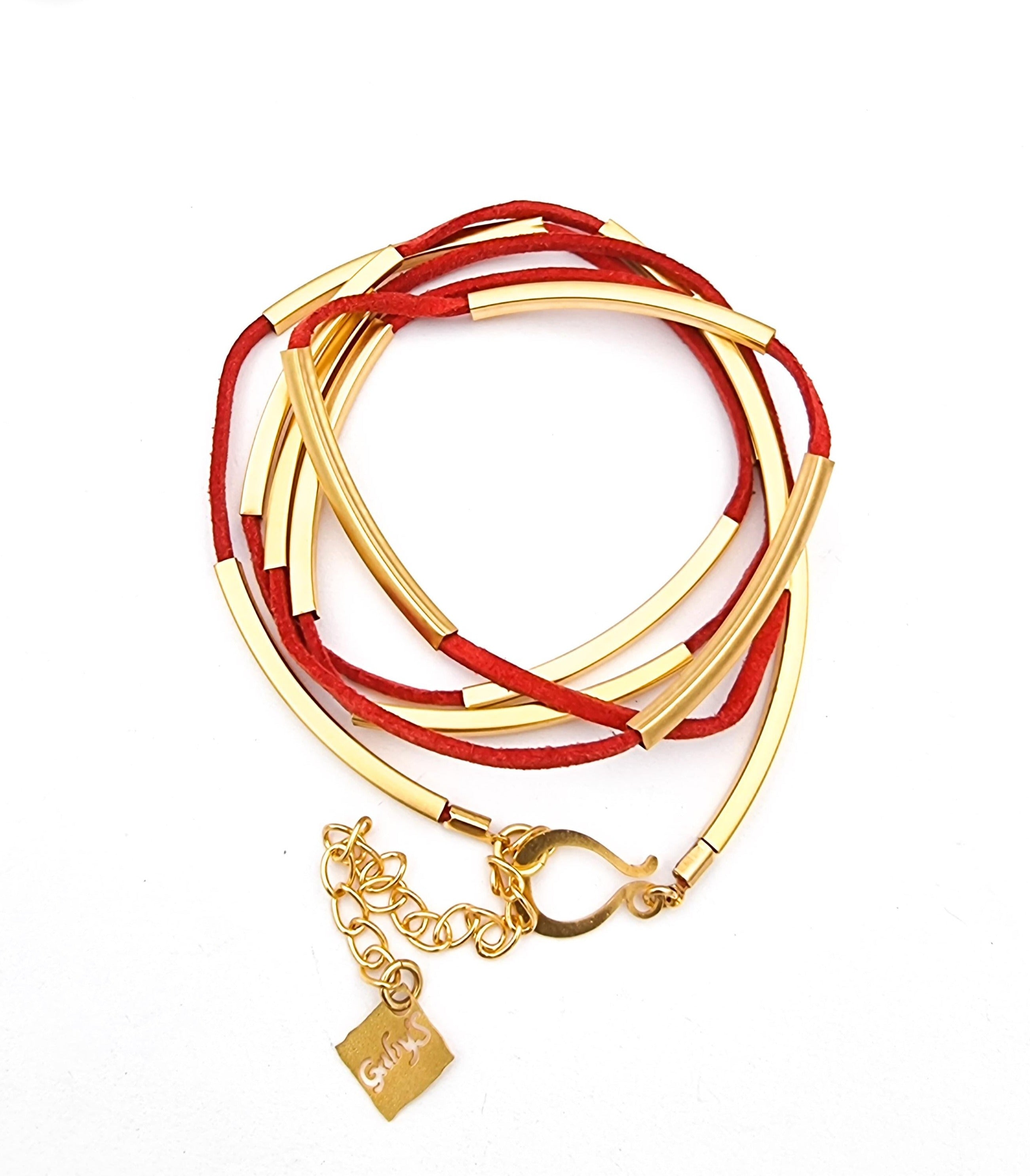 שרשרת צינורות כותנה מתלפפת