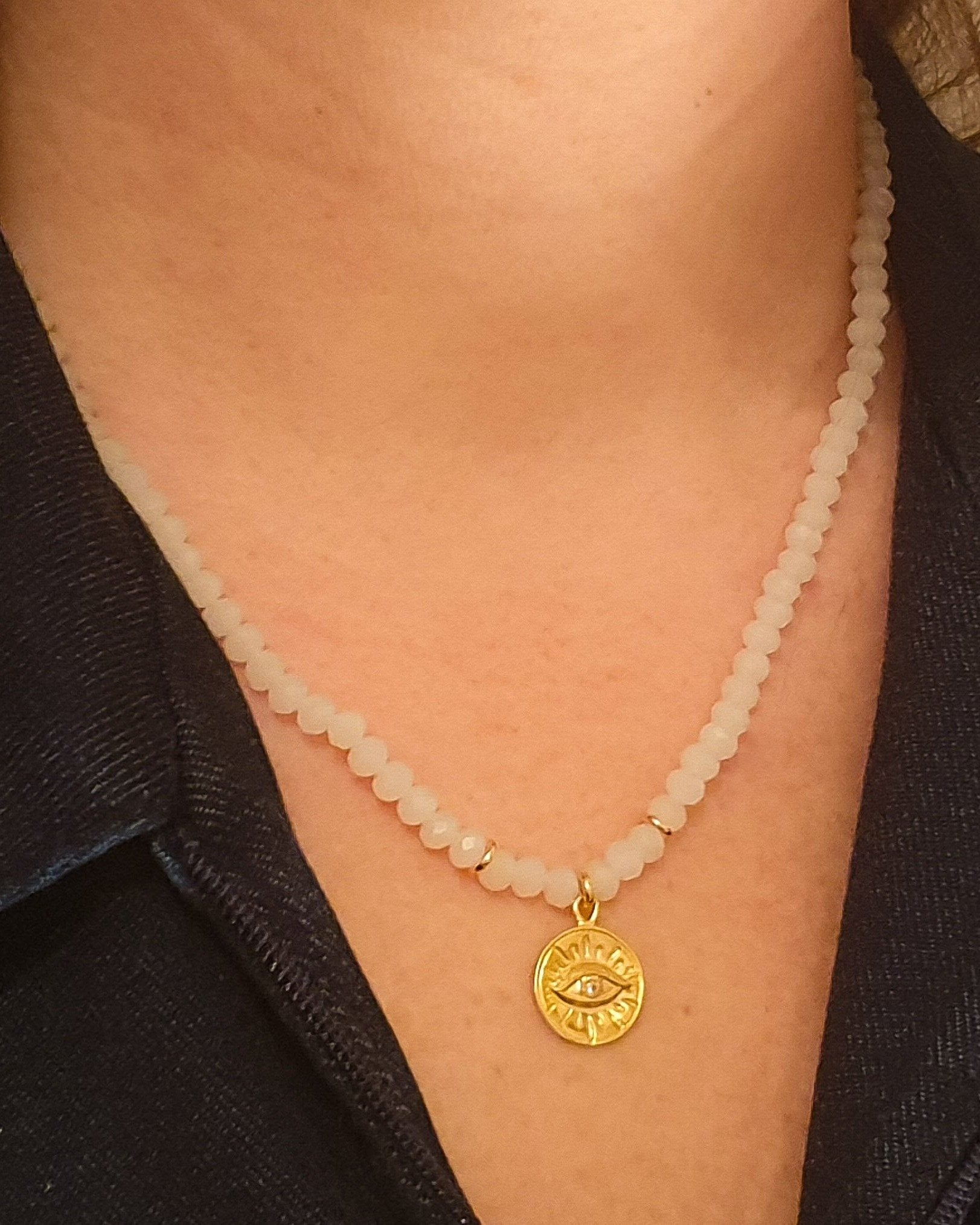 שרשרת קליר עין זירקון