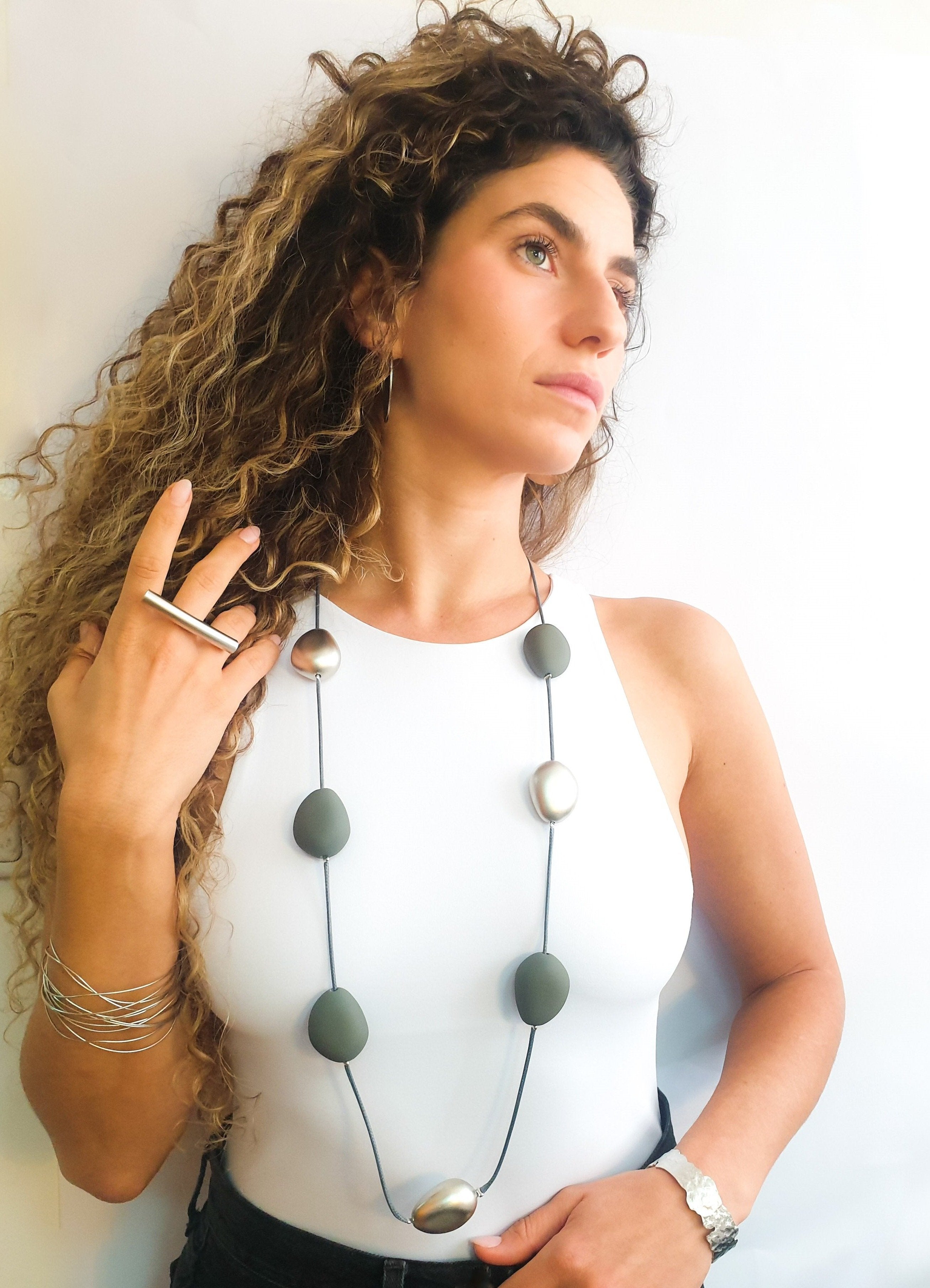 שרשרת דרופס סיליקון