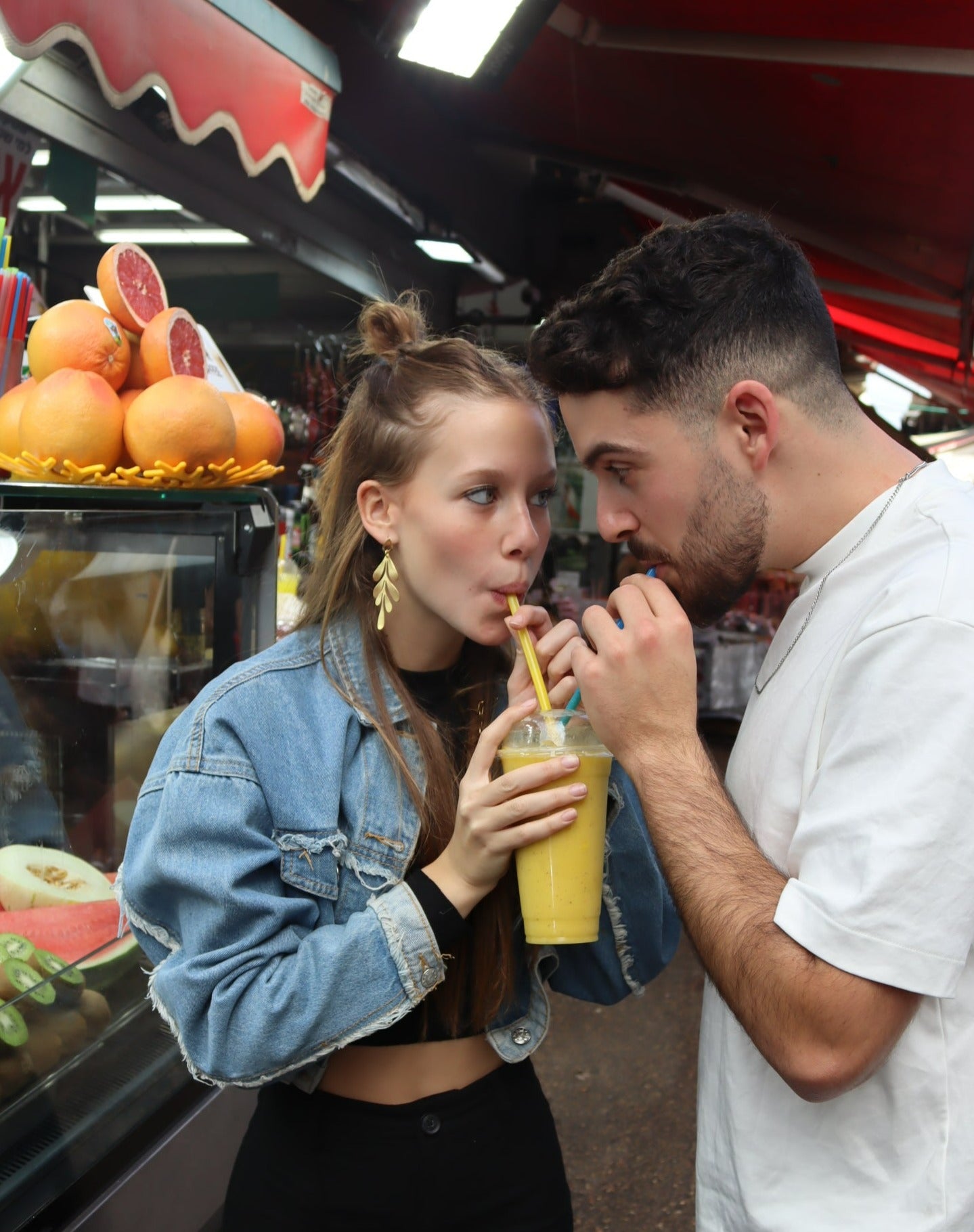 עגילי עלים שלומית