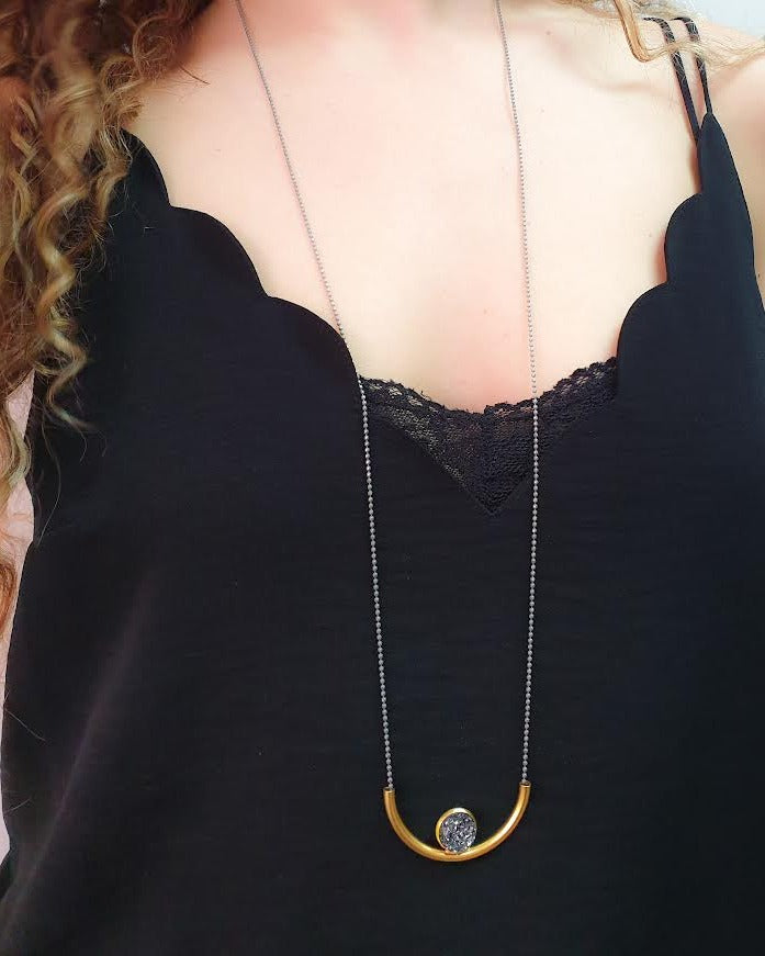 שרשרת קשת דראזי זהב