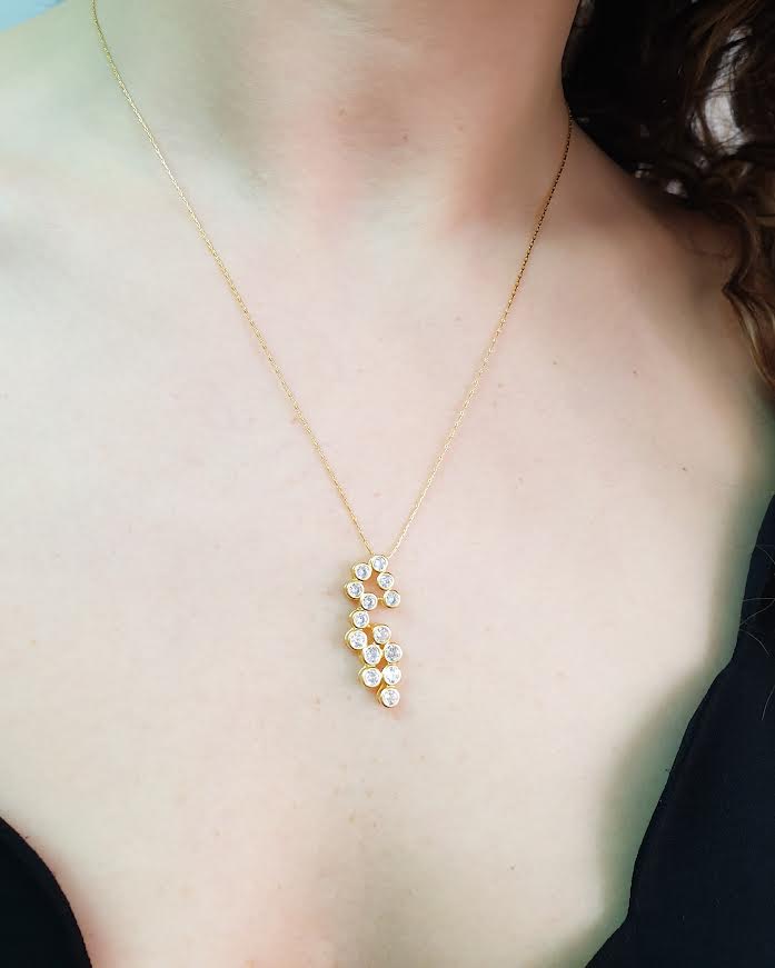 שרשרת רושה קצרה זהב