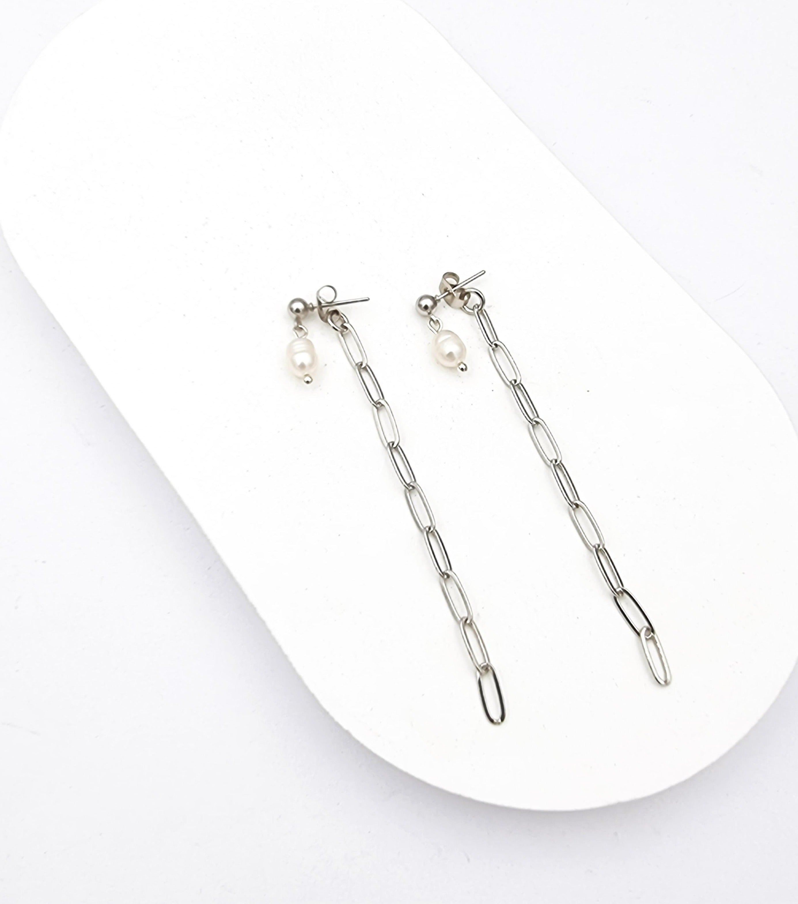 עגילי פנינים ליאה