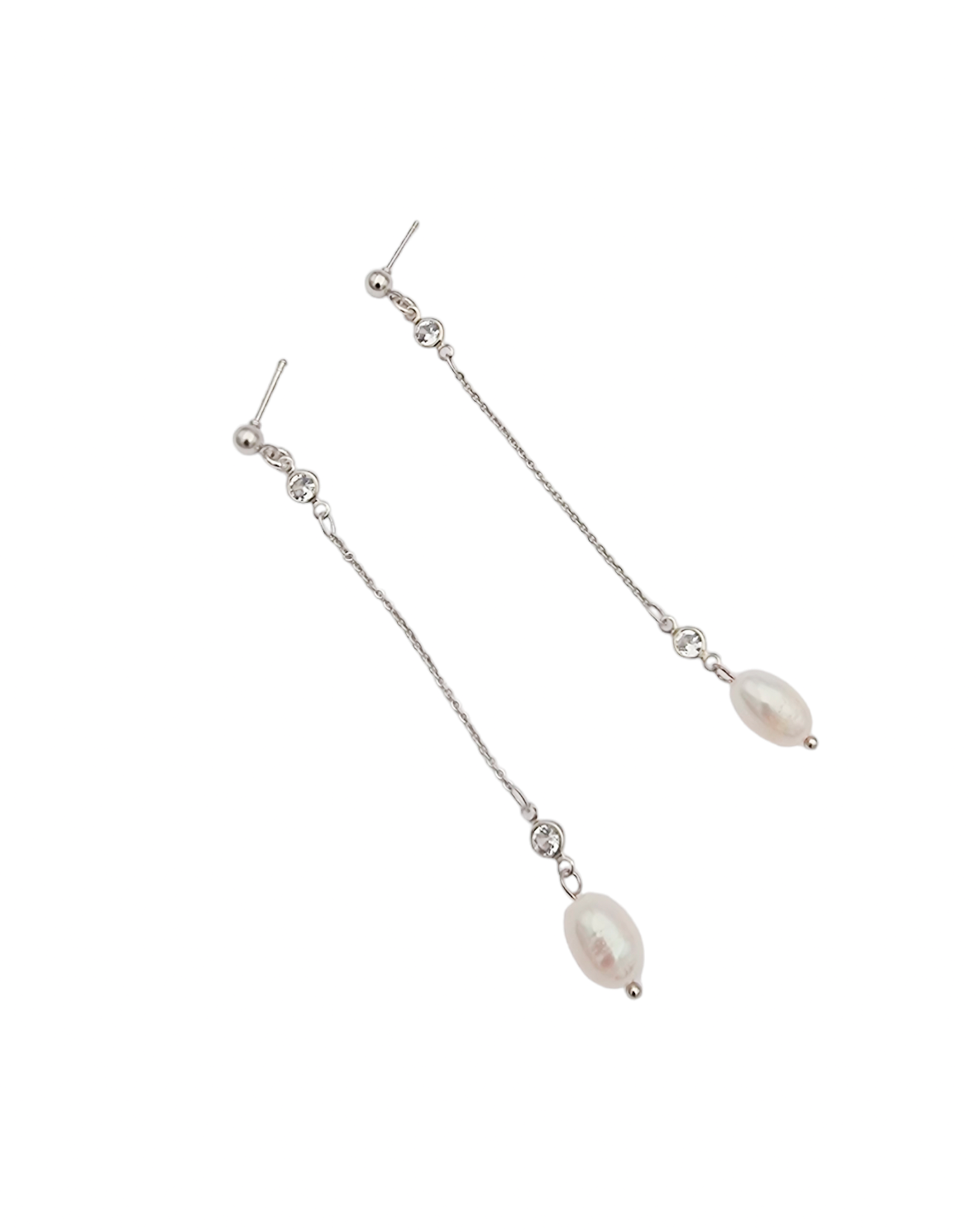 עגילי רומנס פנינים אמתיות