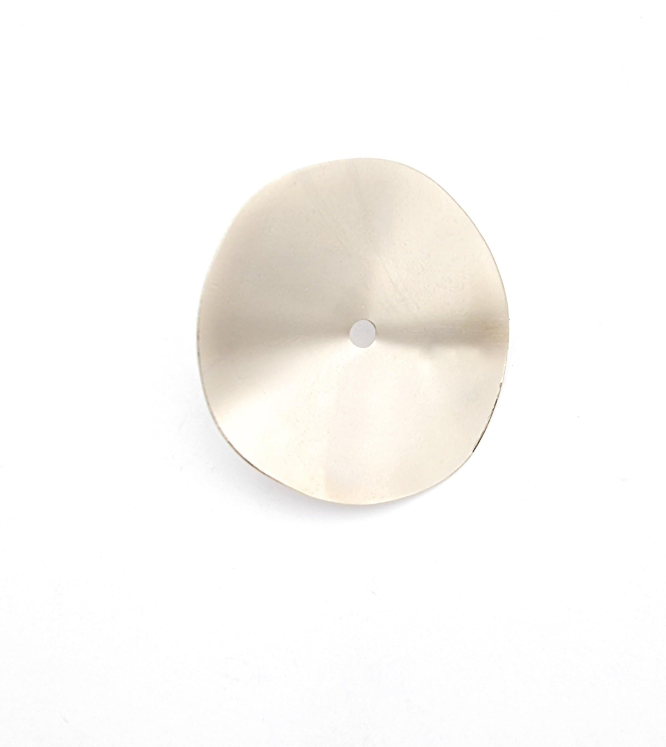 טבעת תקליט ענק עבודת יד