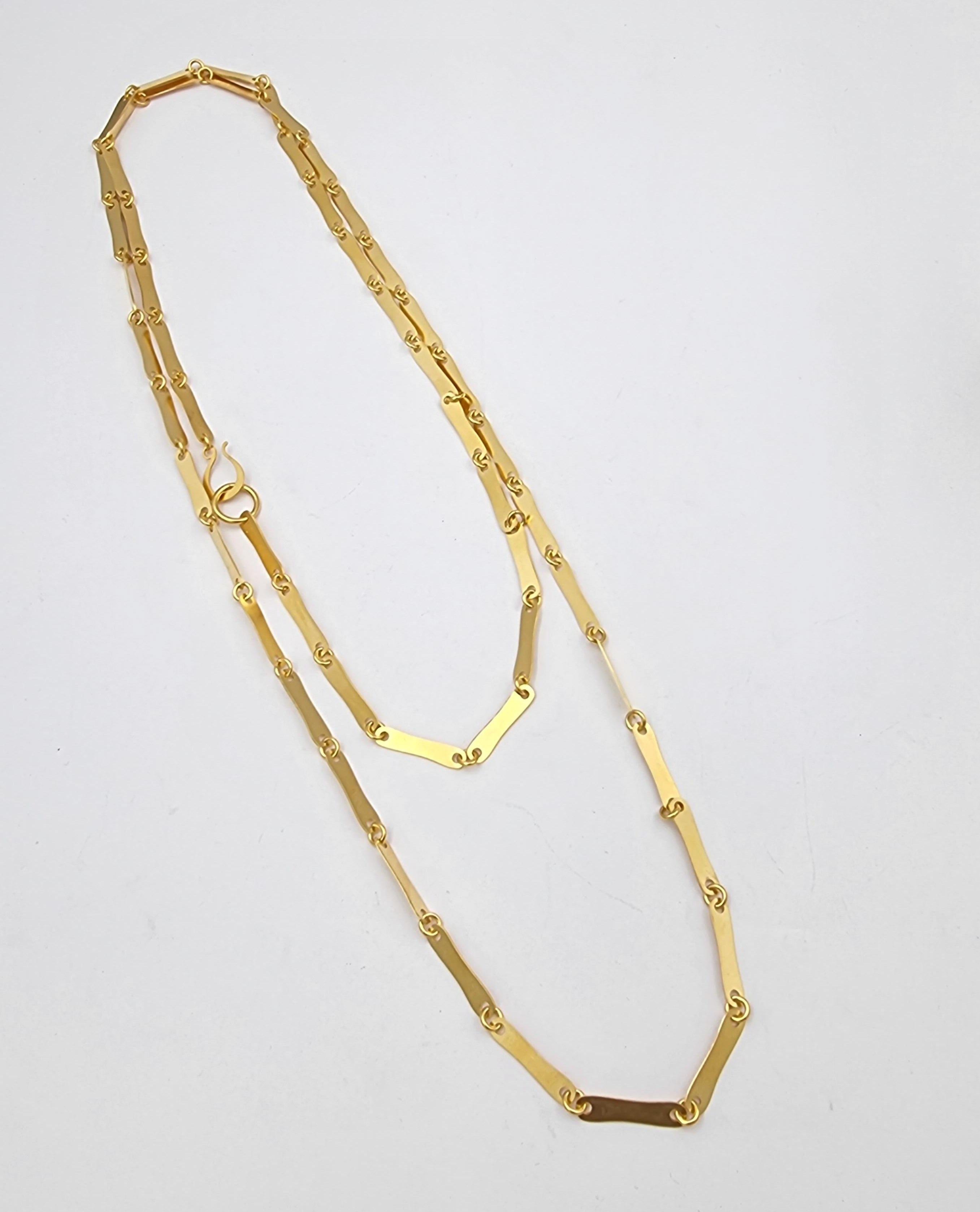 שרשרת מלבנים ארוכה מתלפפת