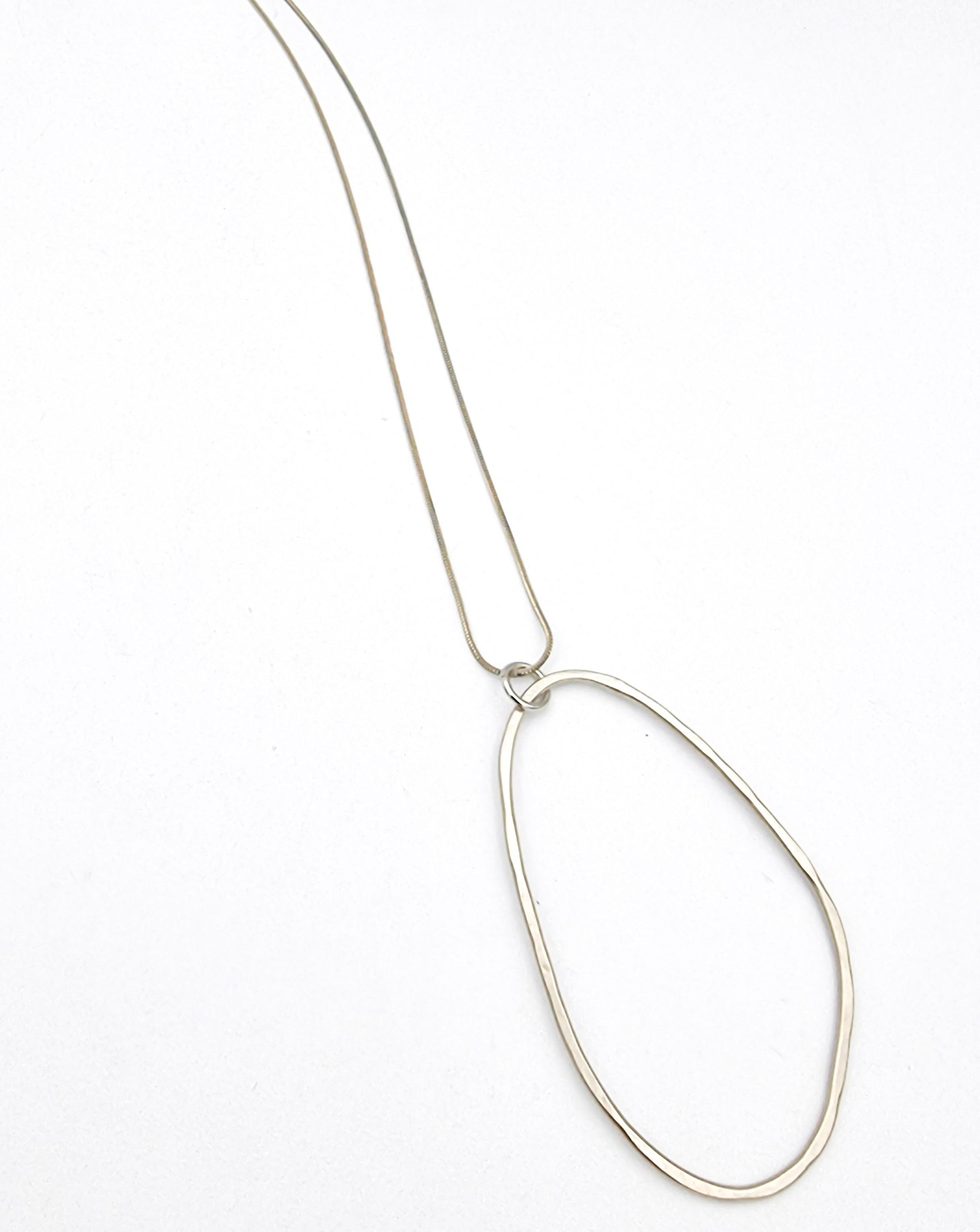 שרשרת אובל עבודת יד