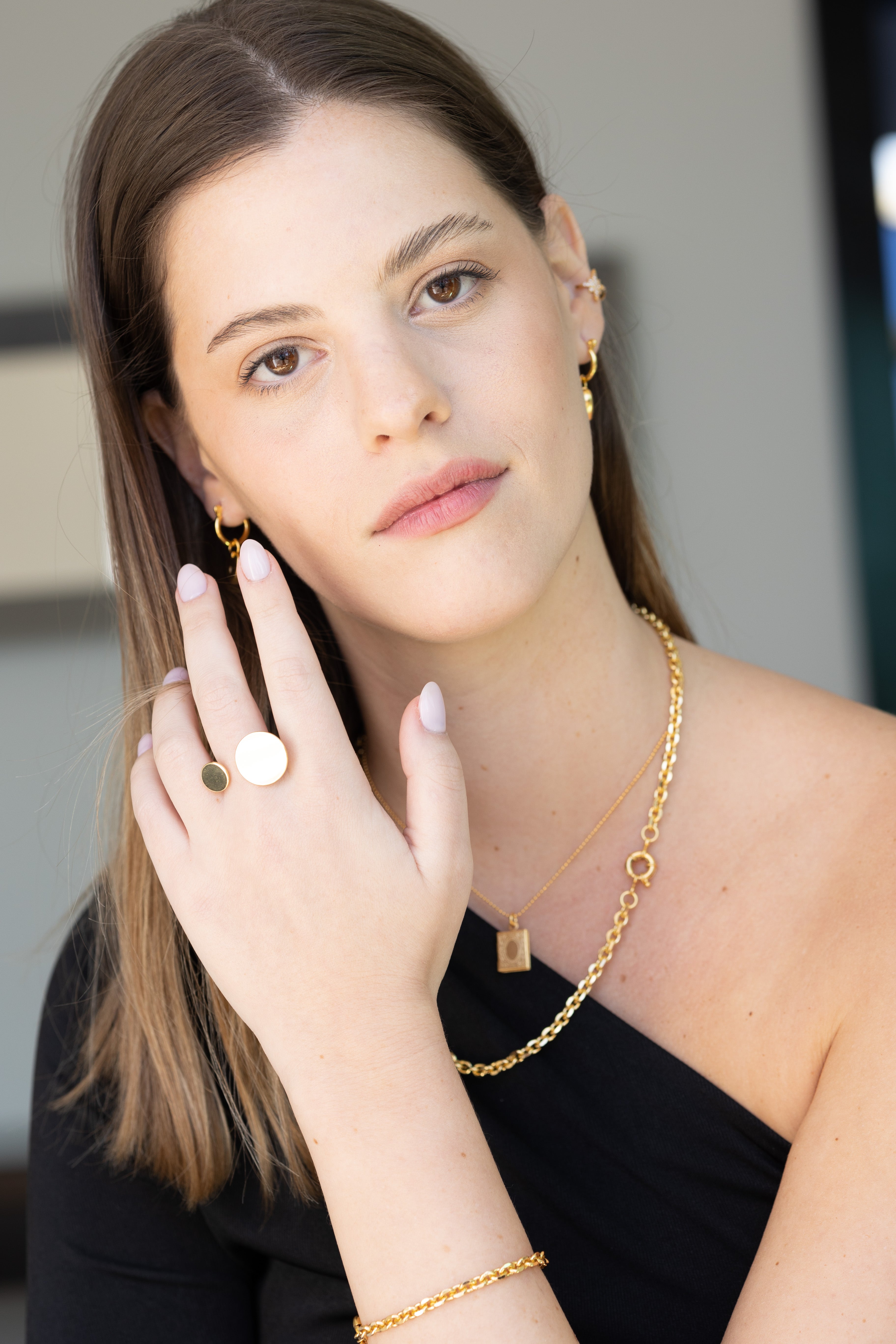 שרשרת מלבן נפתח