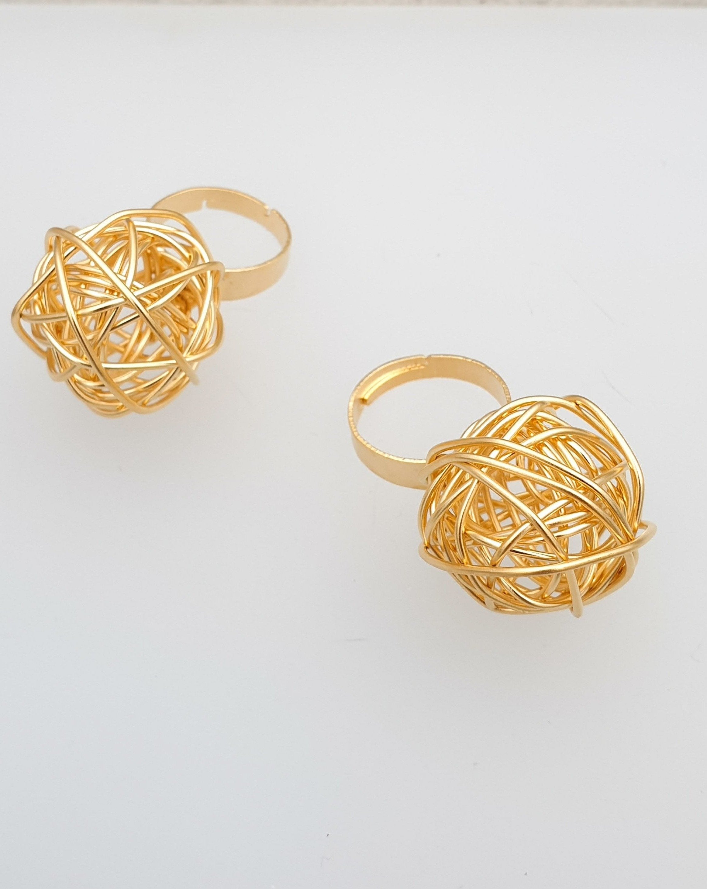 טבעת סבך עבודת יד