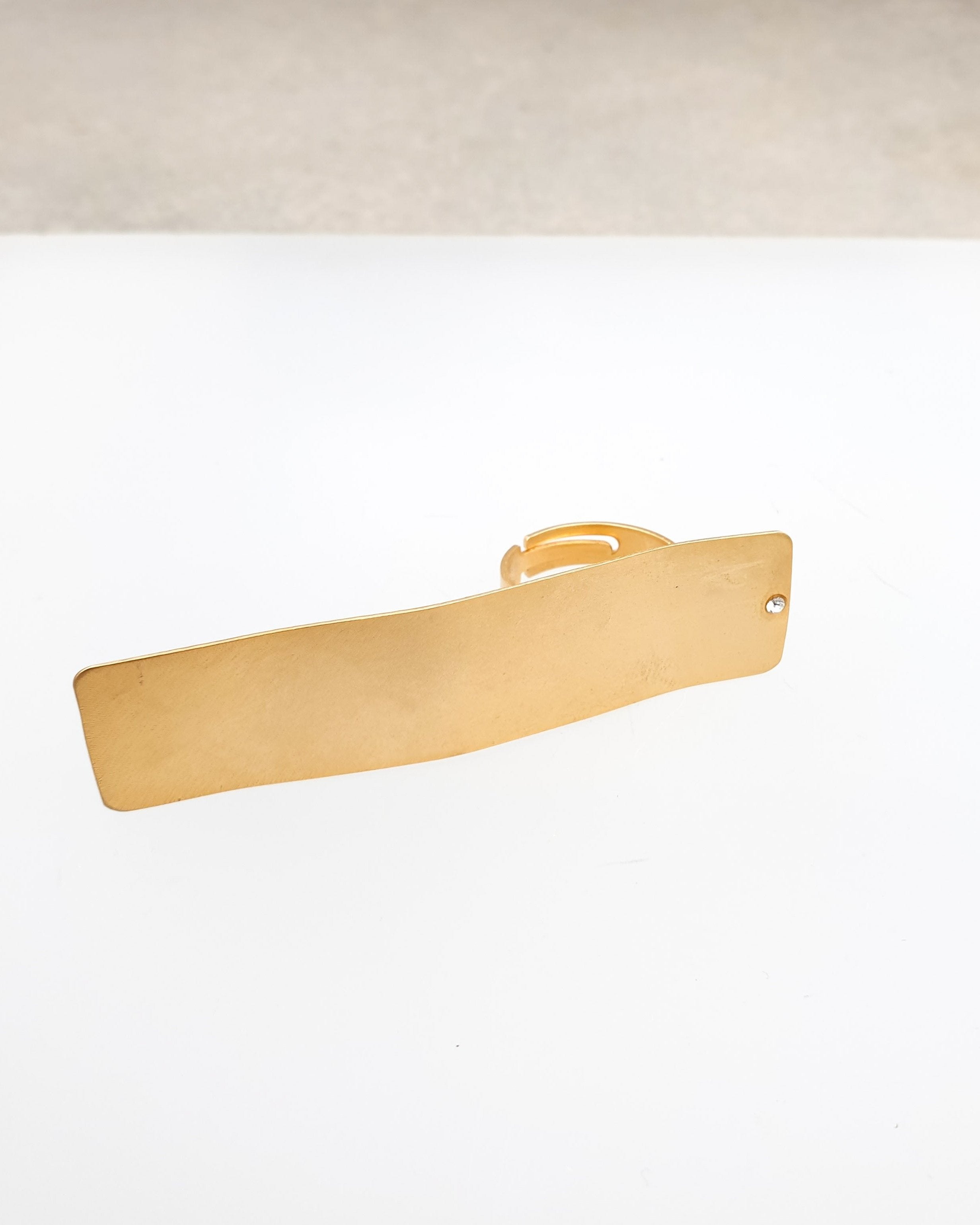 טבעת פרא עבודת יד זהב