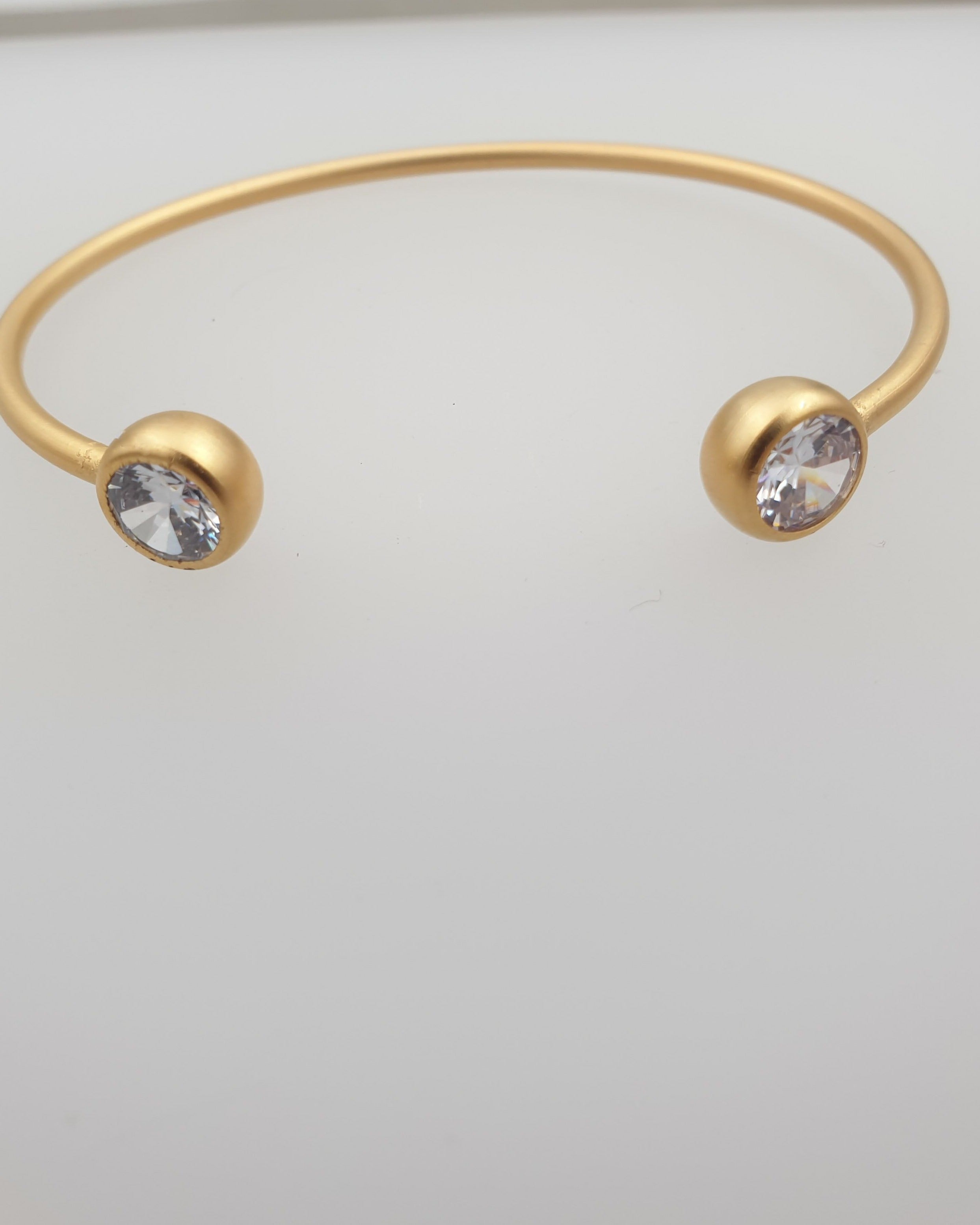 צמיד פירסינג בומי זירקונים