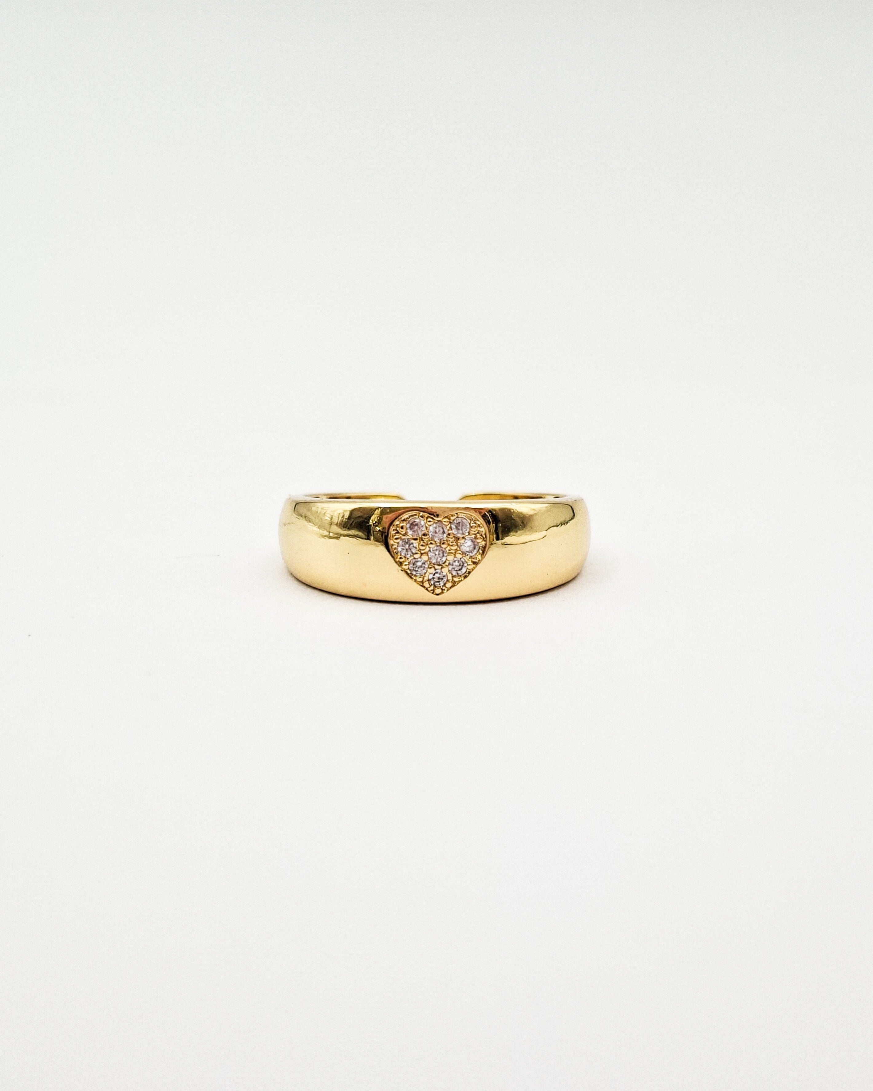 טבעת זירקונים אמורה שקוף