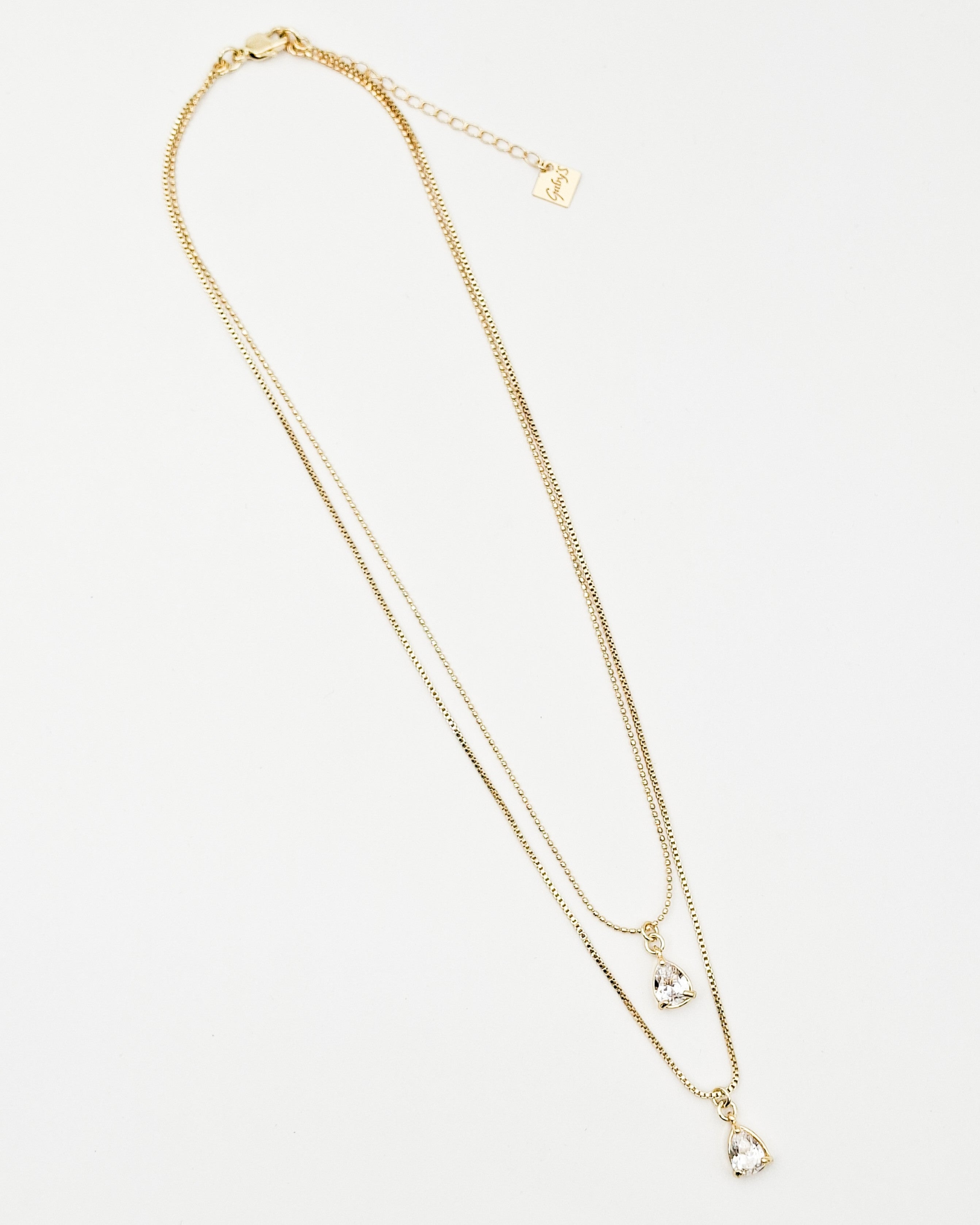 שרשרת שכבות דרופס זירקון