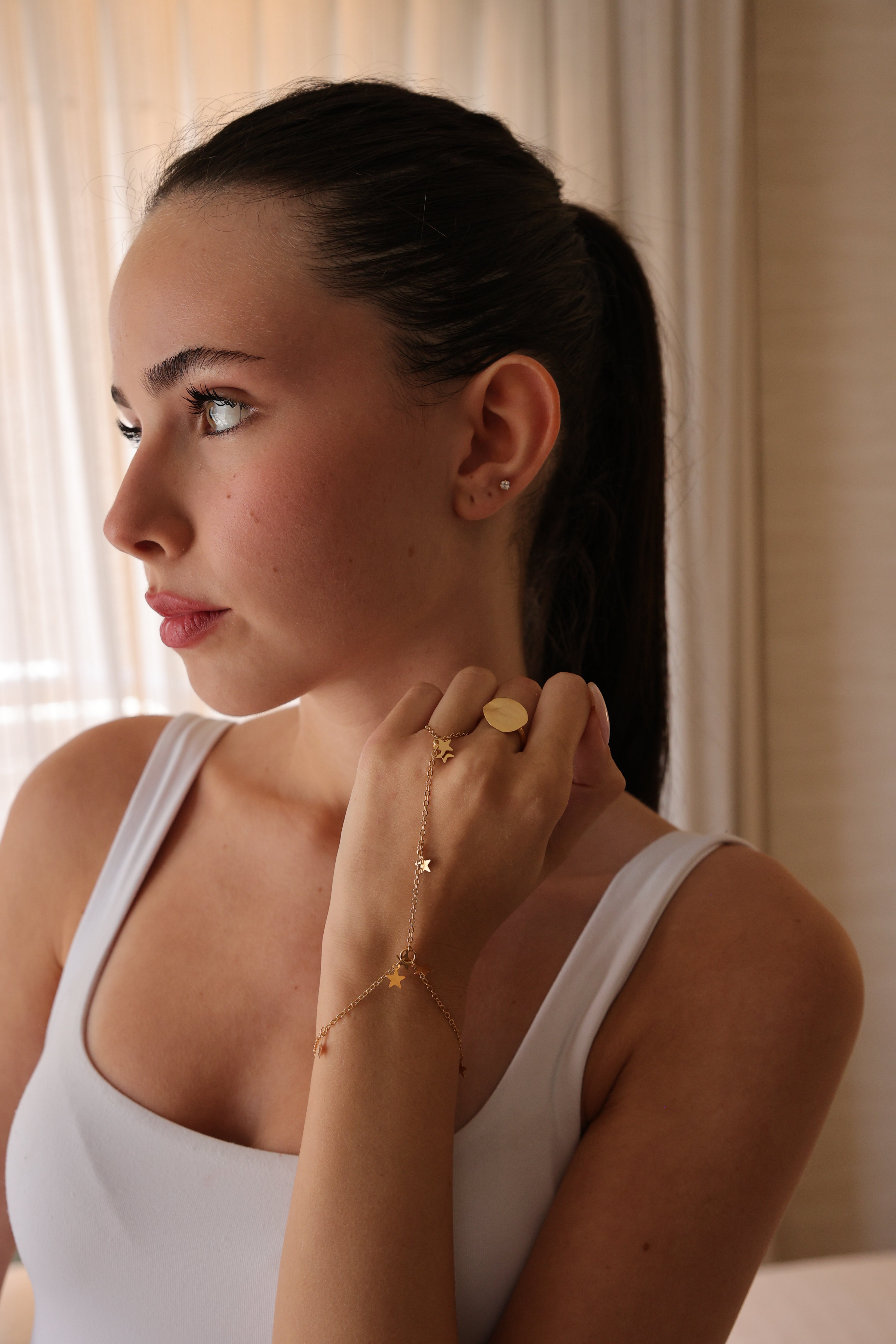 צמיד טבעת כוכבים