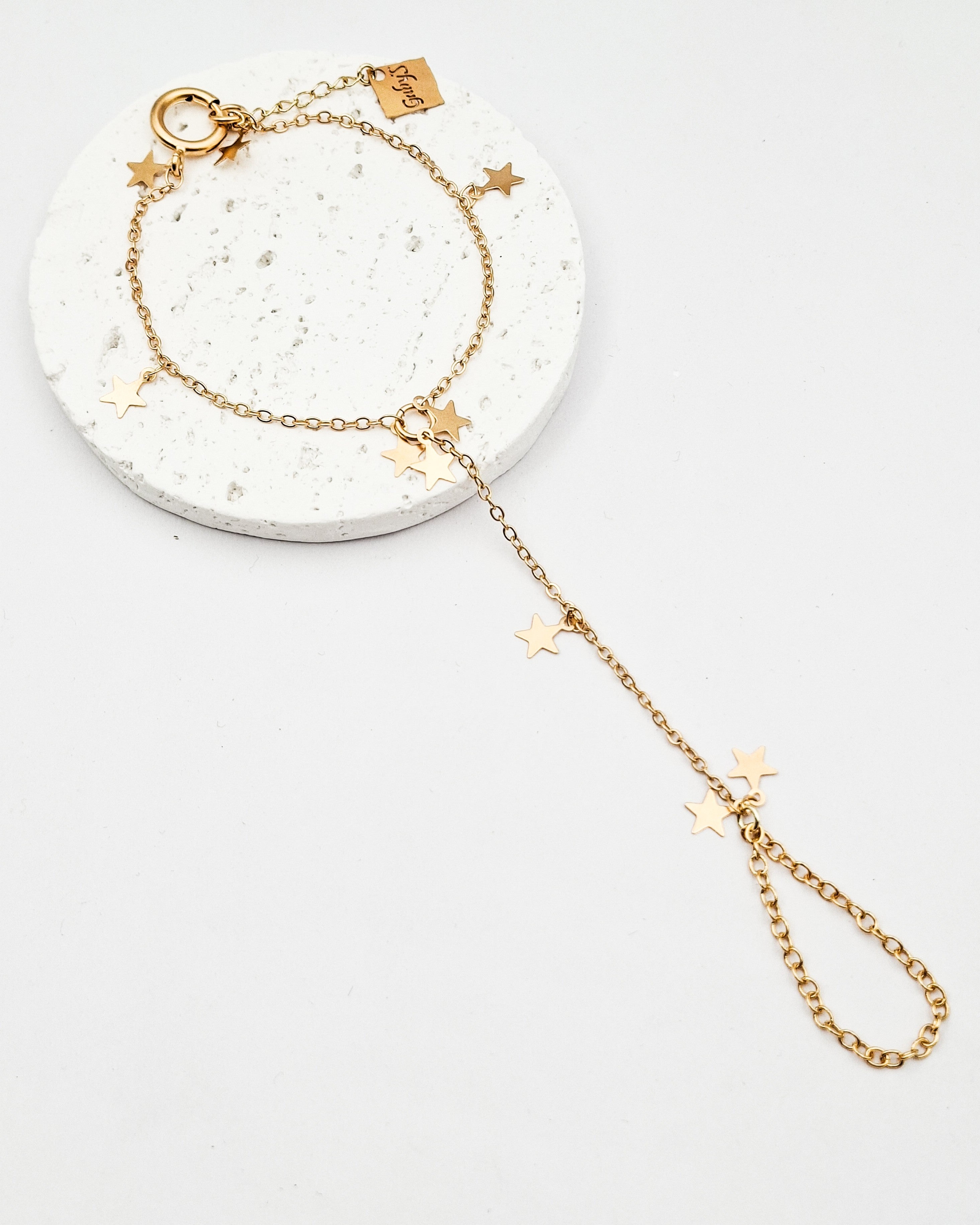 צמיד טבעת כוכבים