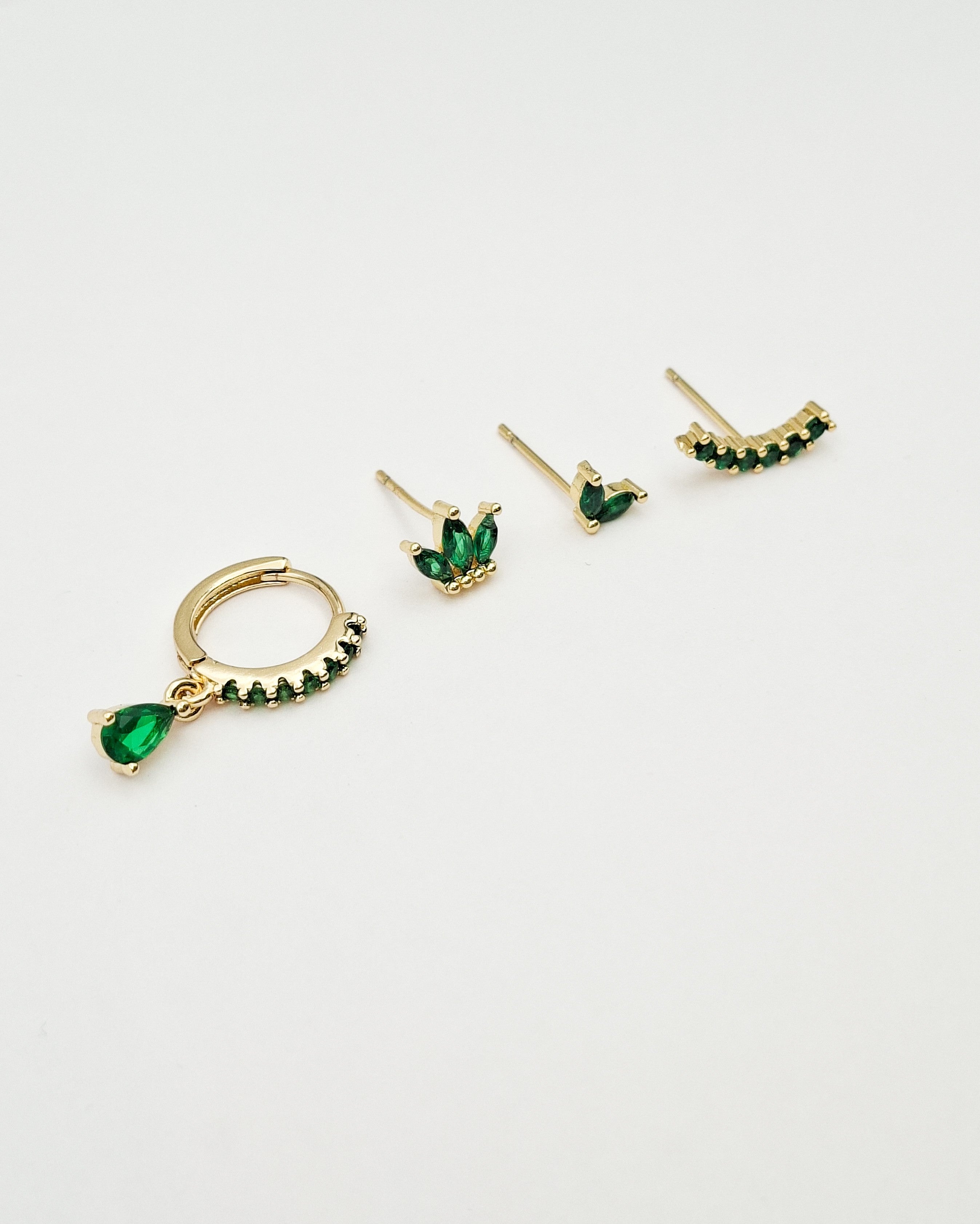 סט עגילי סלין