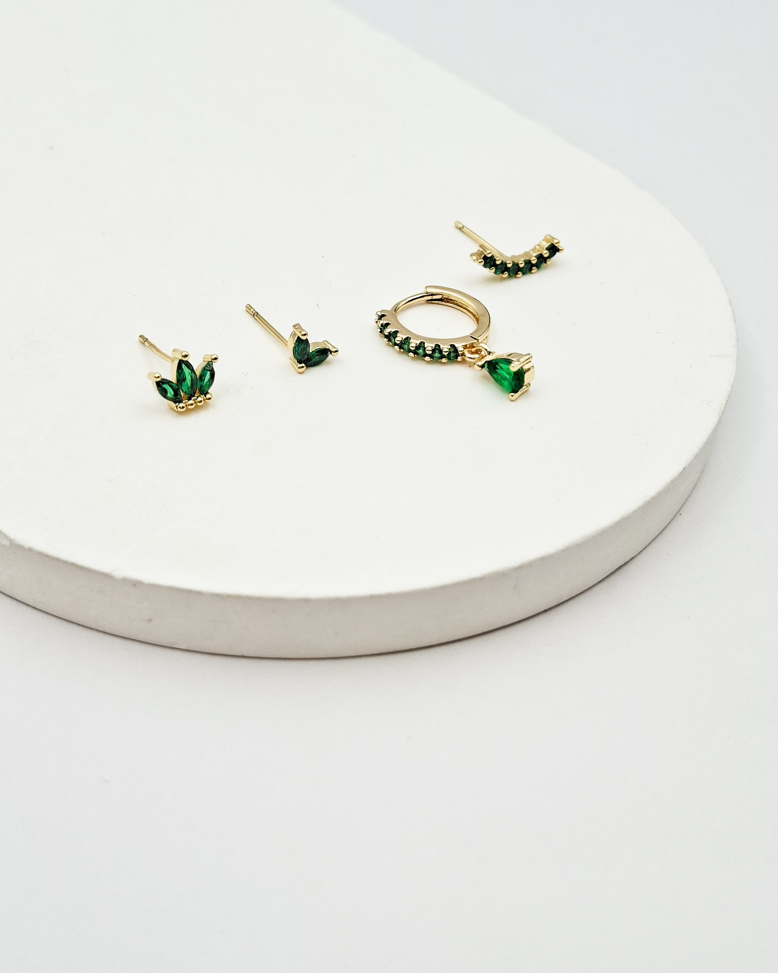 סט עגילי סלין