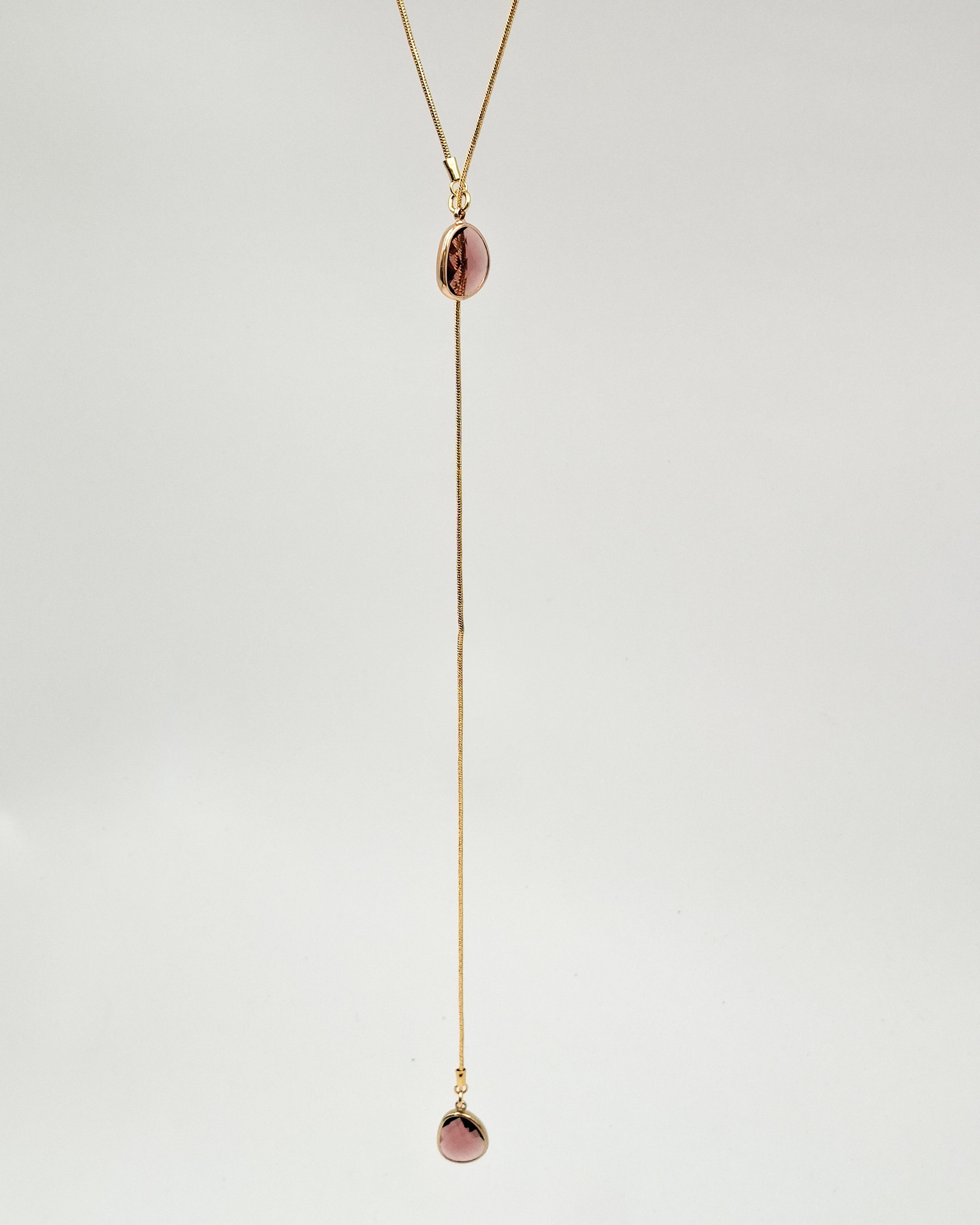 שרשרת עניבה קריסטל שירז