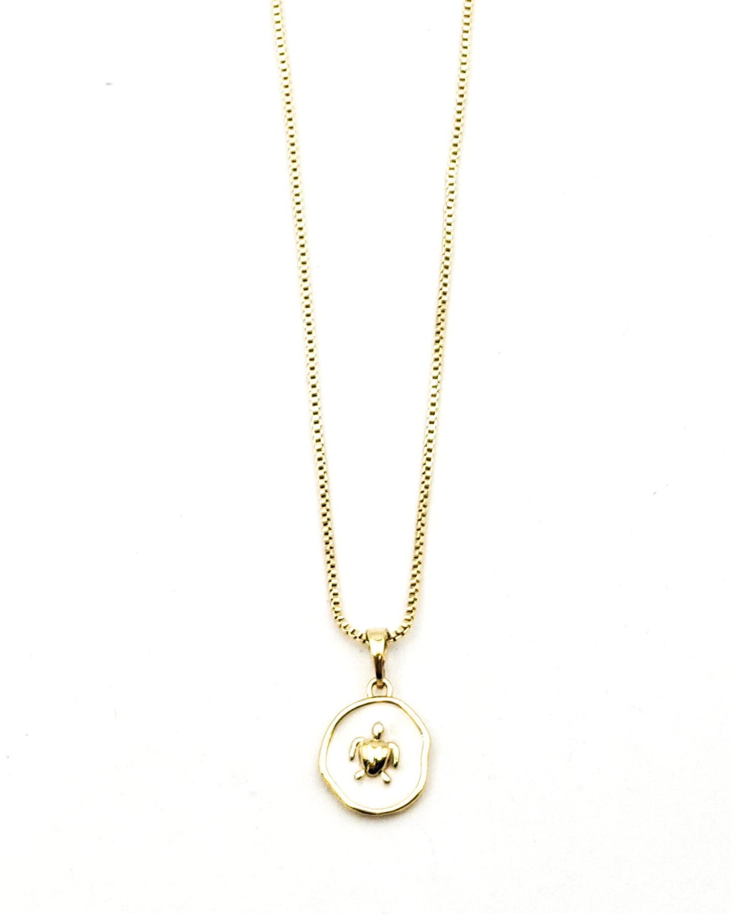 שרשרת צב אמייל