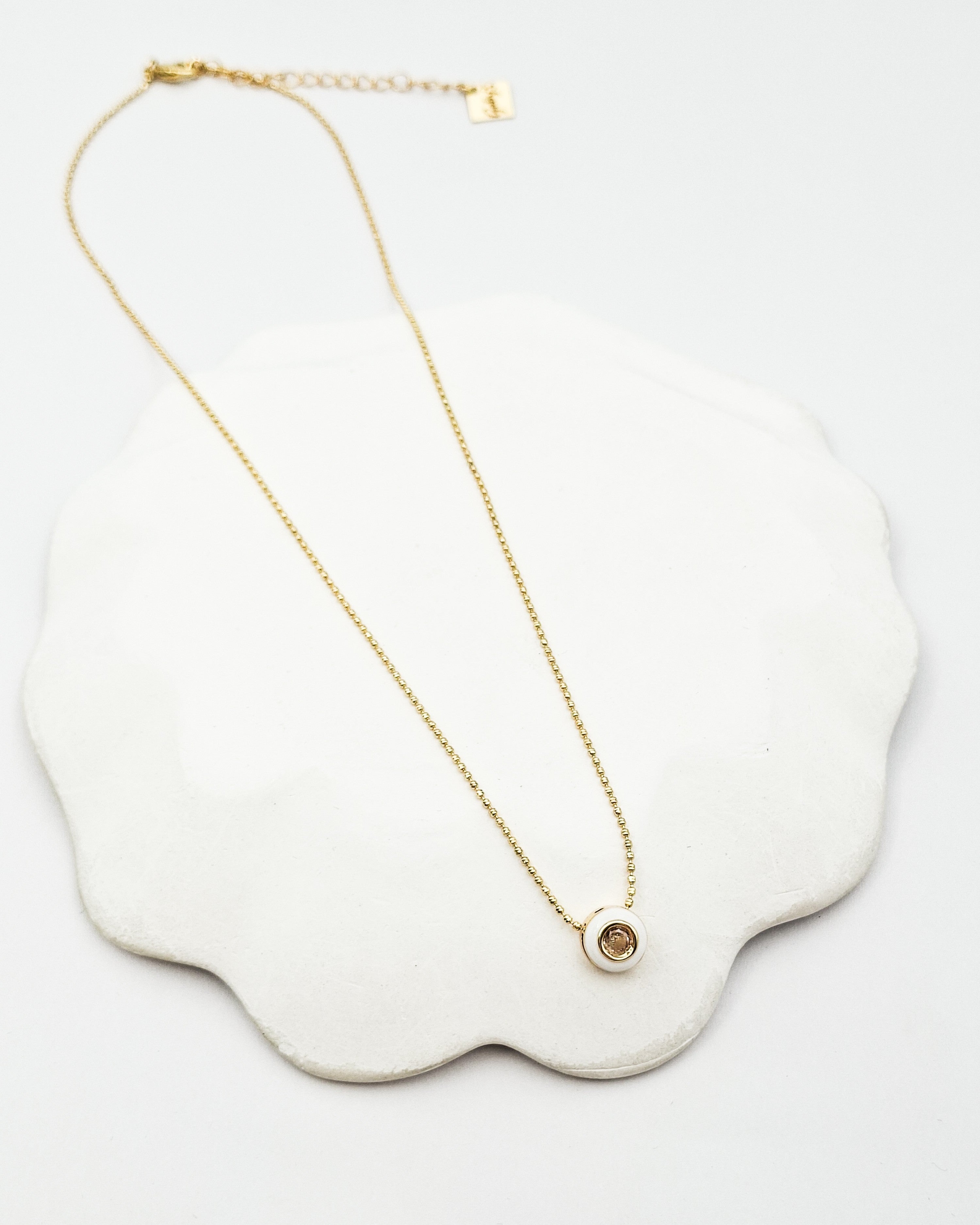 שרשרת זירקון בלנקו