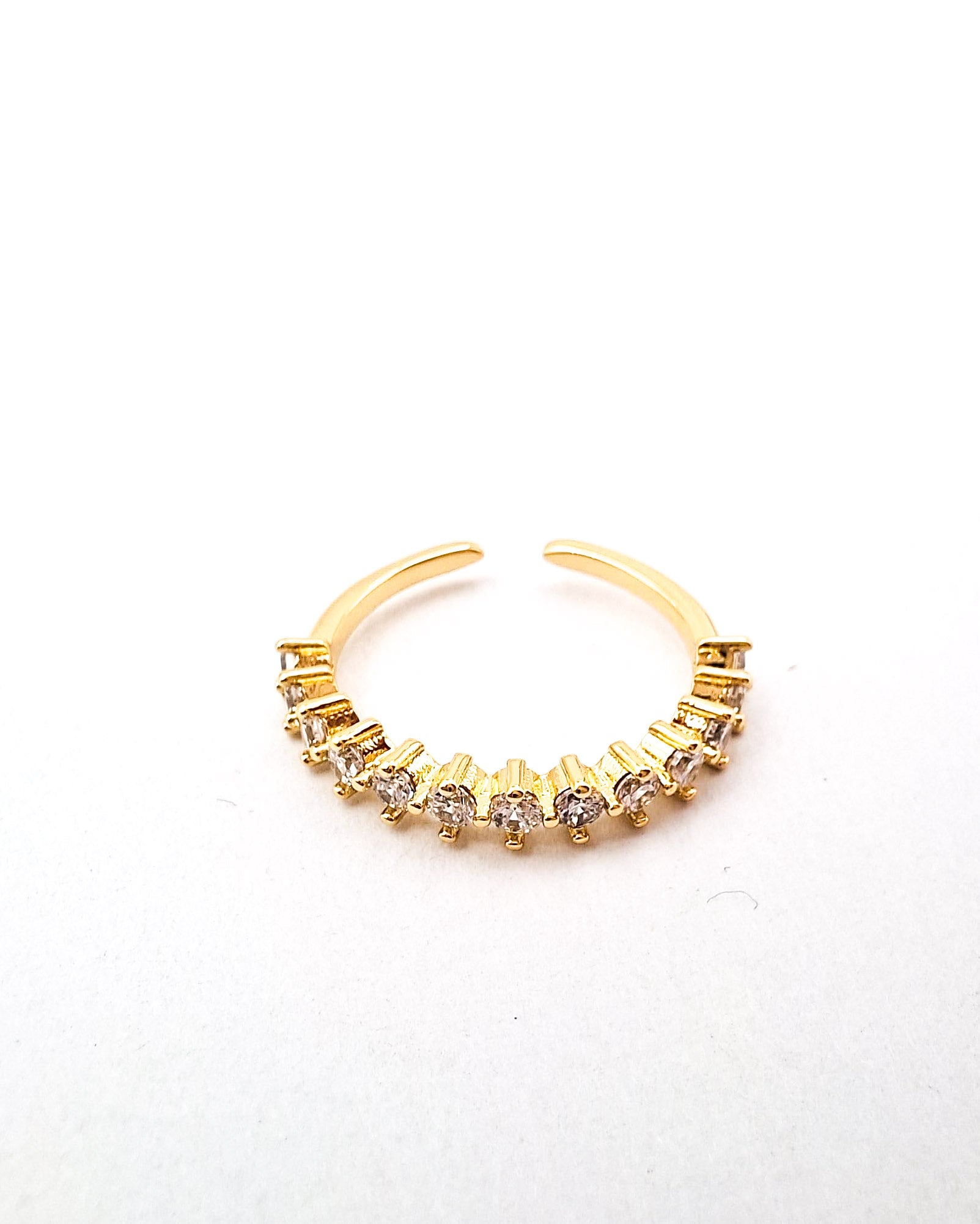 טבעת זירקונים טניס