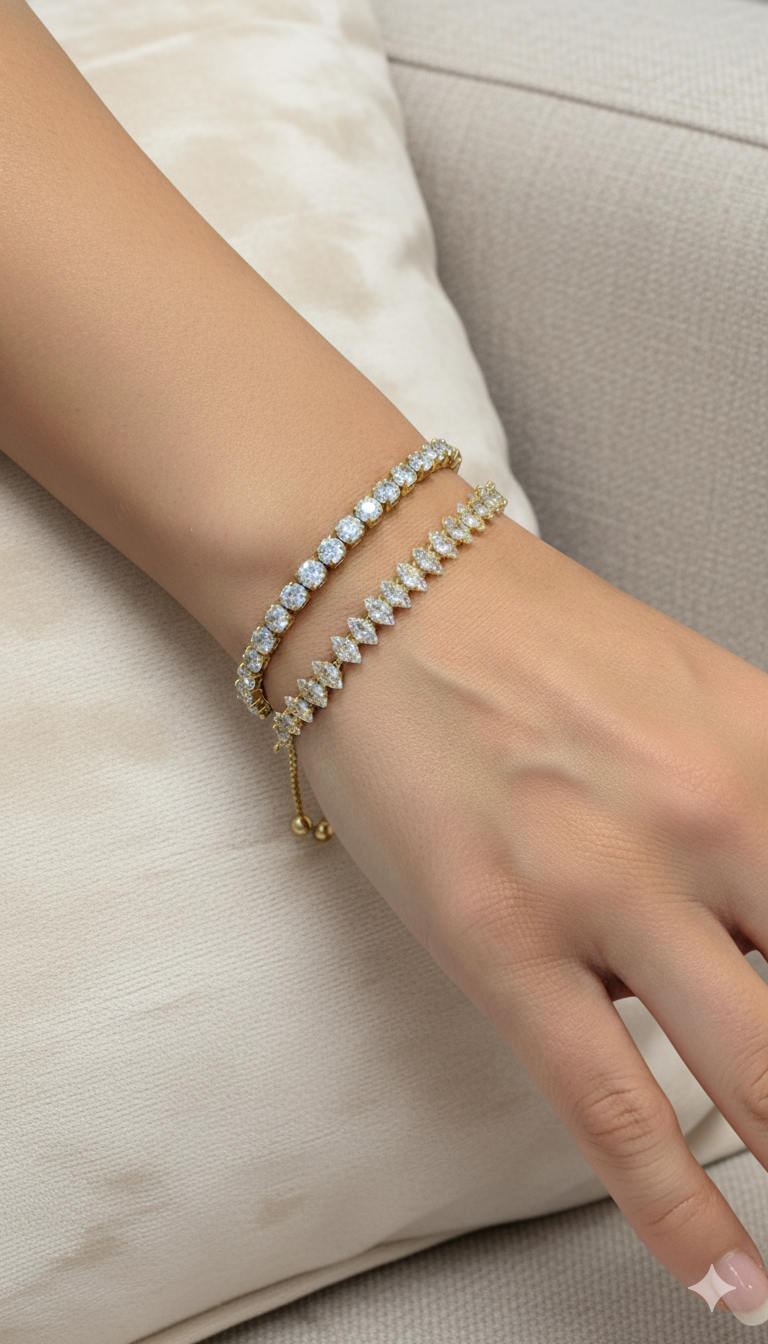 צמיד זירקונים ונוס