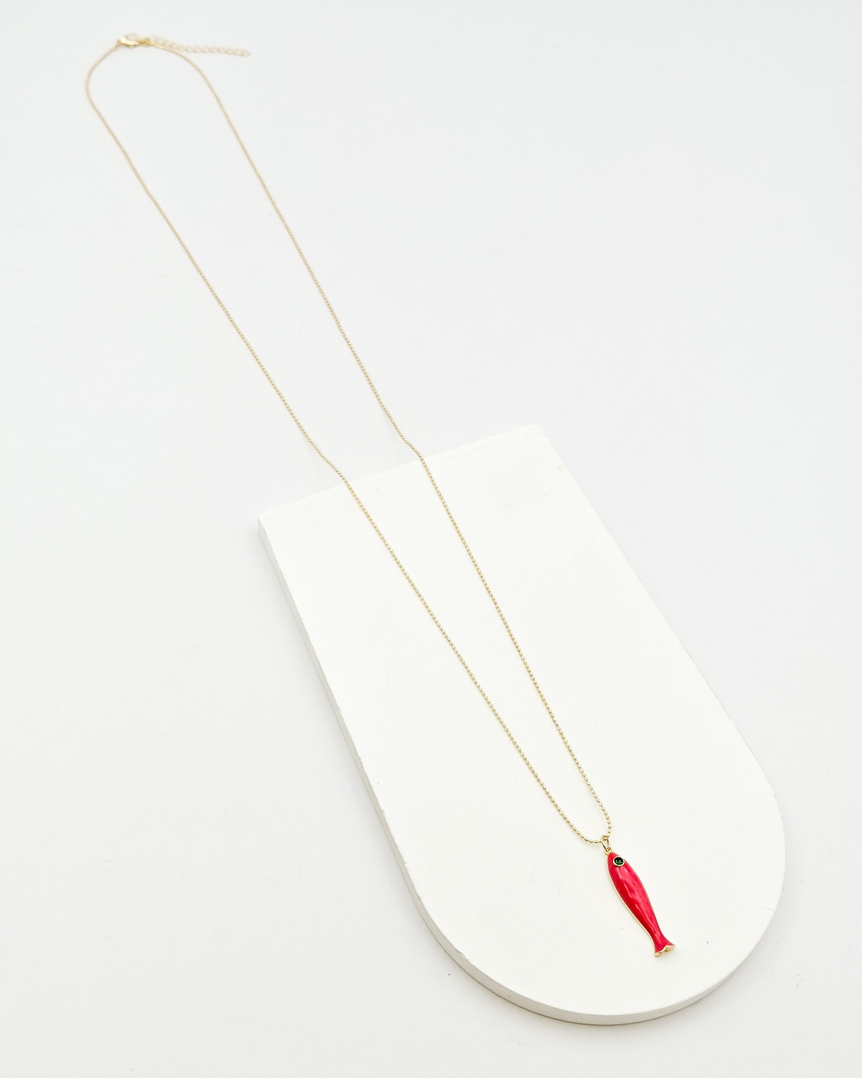 שרשרת סרדין אמייל