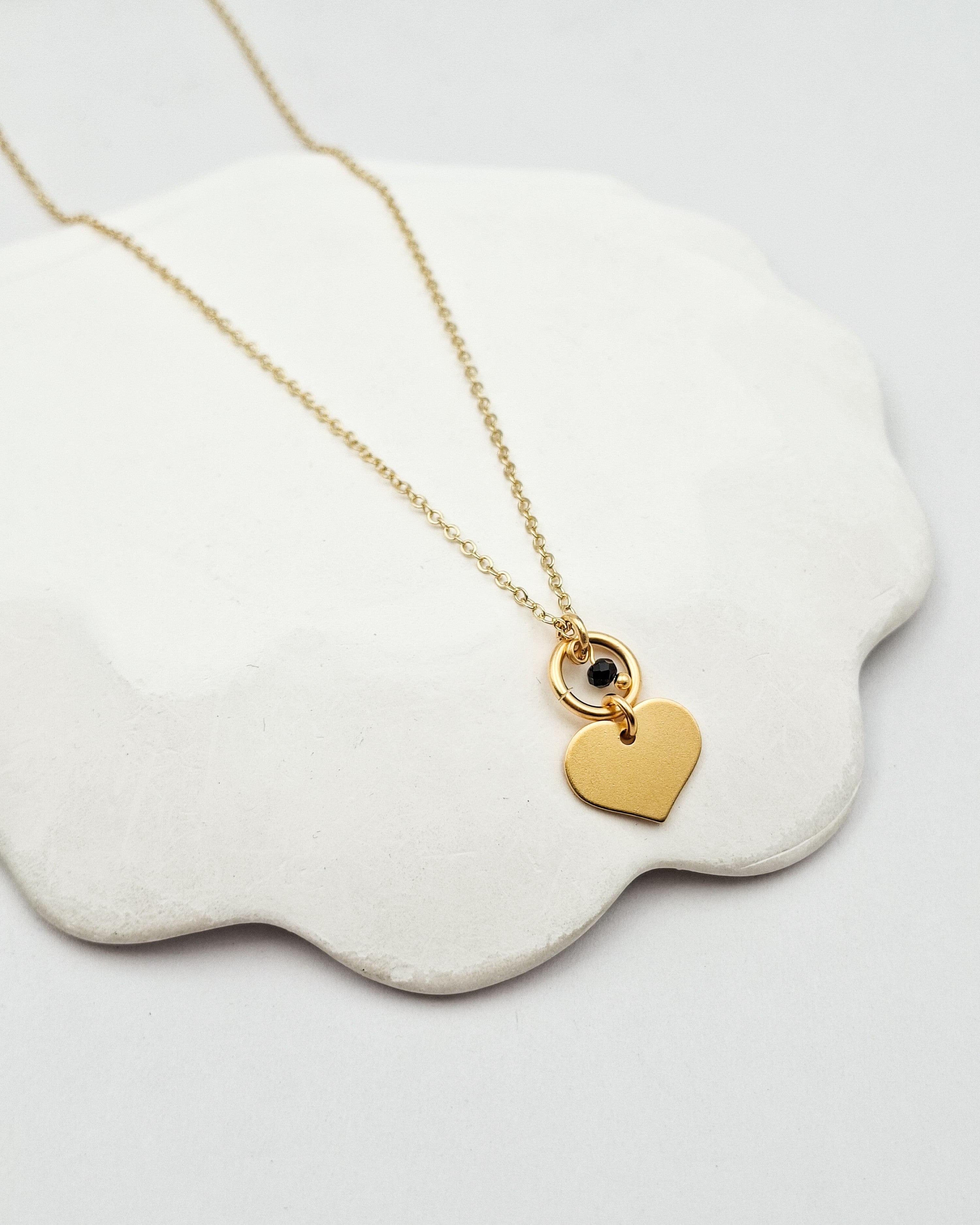 שרשרת לב קריסטל